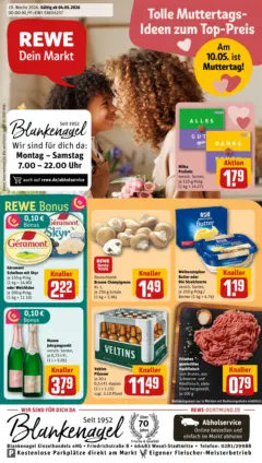 Rewe Prospekt Wesel	 ab 04.05.2026 gültig