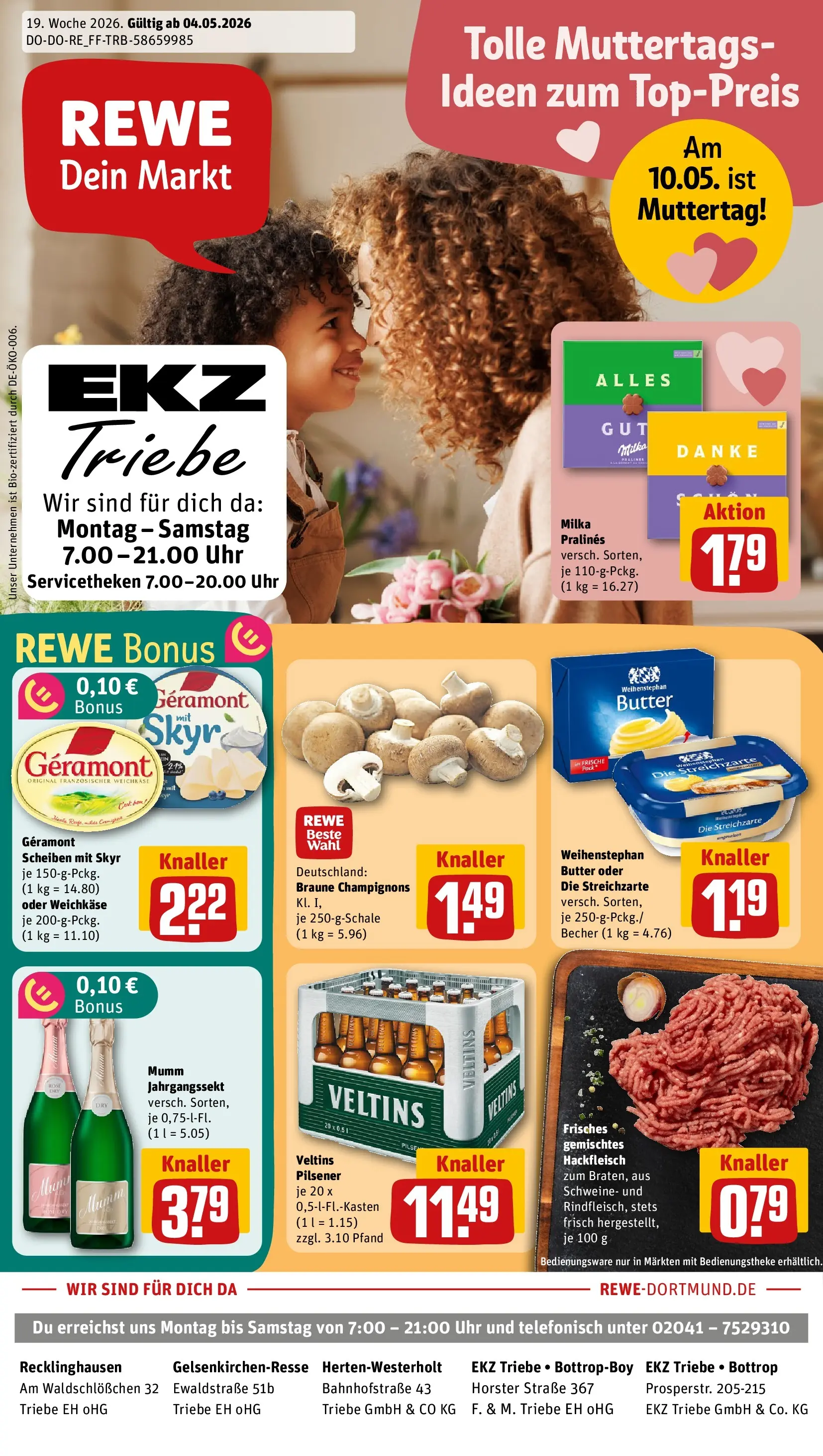 REWE Prospekt ab 03.05.2026 zum Blättern » Angebote | Seite: 1