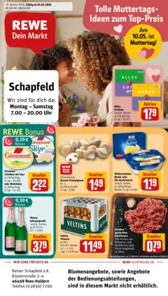 Rewe Prospekt Rees	 ab 04.05.2026 gültig