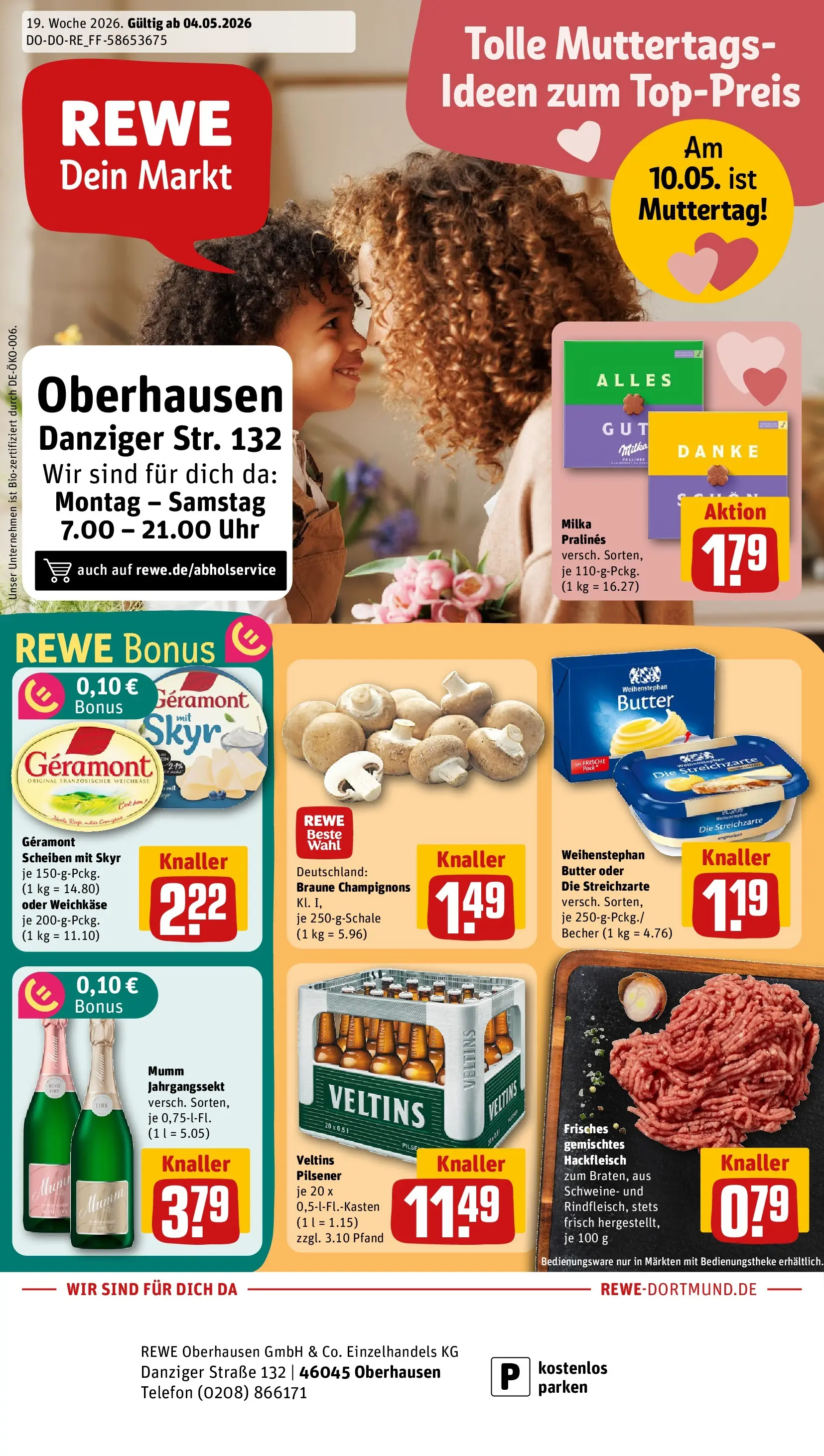 REWE Prospekt ab 03.05.2026 zum Blättern » Angebote | Seite: 1