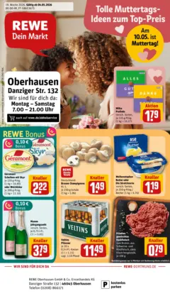 Rewe Prospekt Oberhausen	 ab 03.05.2026 gültig