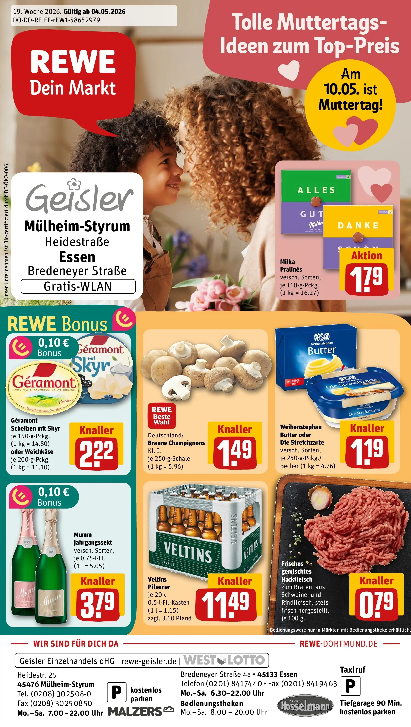 REWE Prospekt ab 03.05.2026 zum Blättern » Angebote | Seite: 1