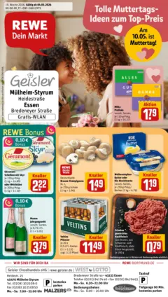 Rewe Prospekt Mülheim An Der Ruhr	 ab 03.05.2026 gültig