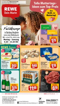 Rewe Prospekt Duisburg / Bergheim	 ab 04.05.2026 gültig