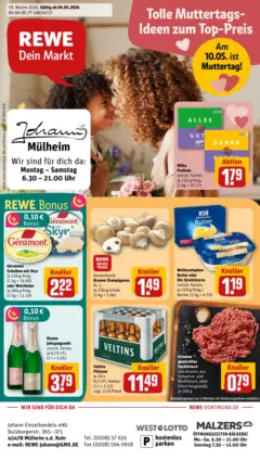 Rewe Prospekt Mülheim An Der Ruhr	 ab 03.05.2026 gültig