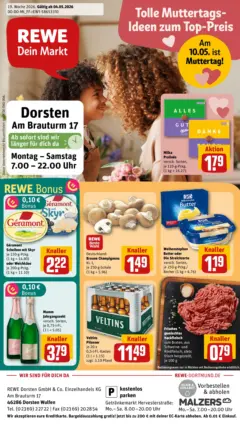 Rewe Prospekt Dorsten	 ab 04.05.2026 gültig
