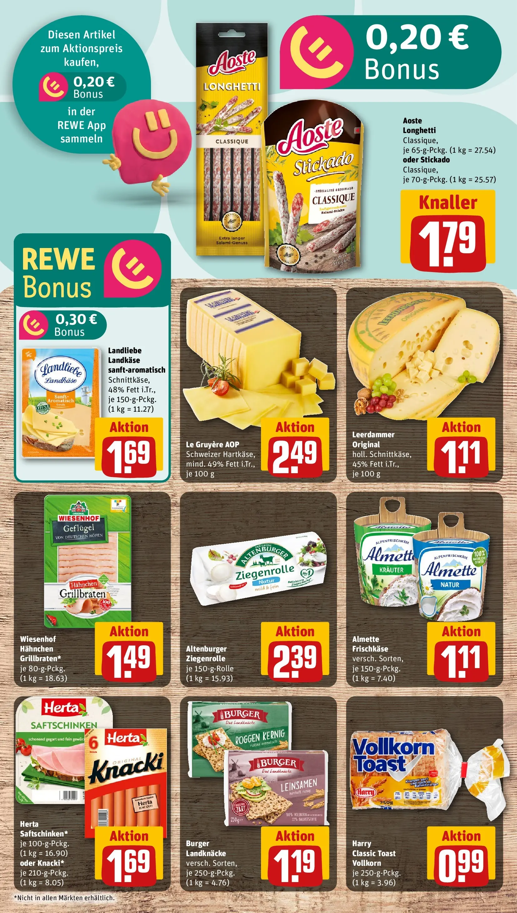 REWE Prospekt ab 04.05.2026 zum Blättern » Angebote | Seite: 13 | Produkte: Almette, Toast, Leerdammer, Frischkase