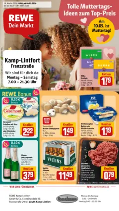 Rewe Prospekt Kamp-Lintfort	 ab 04.05.2026 gültig