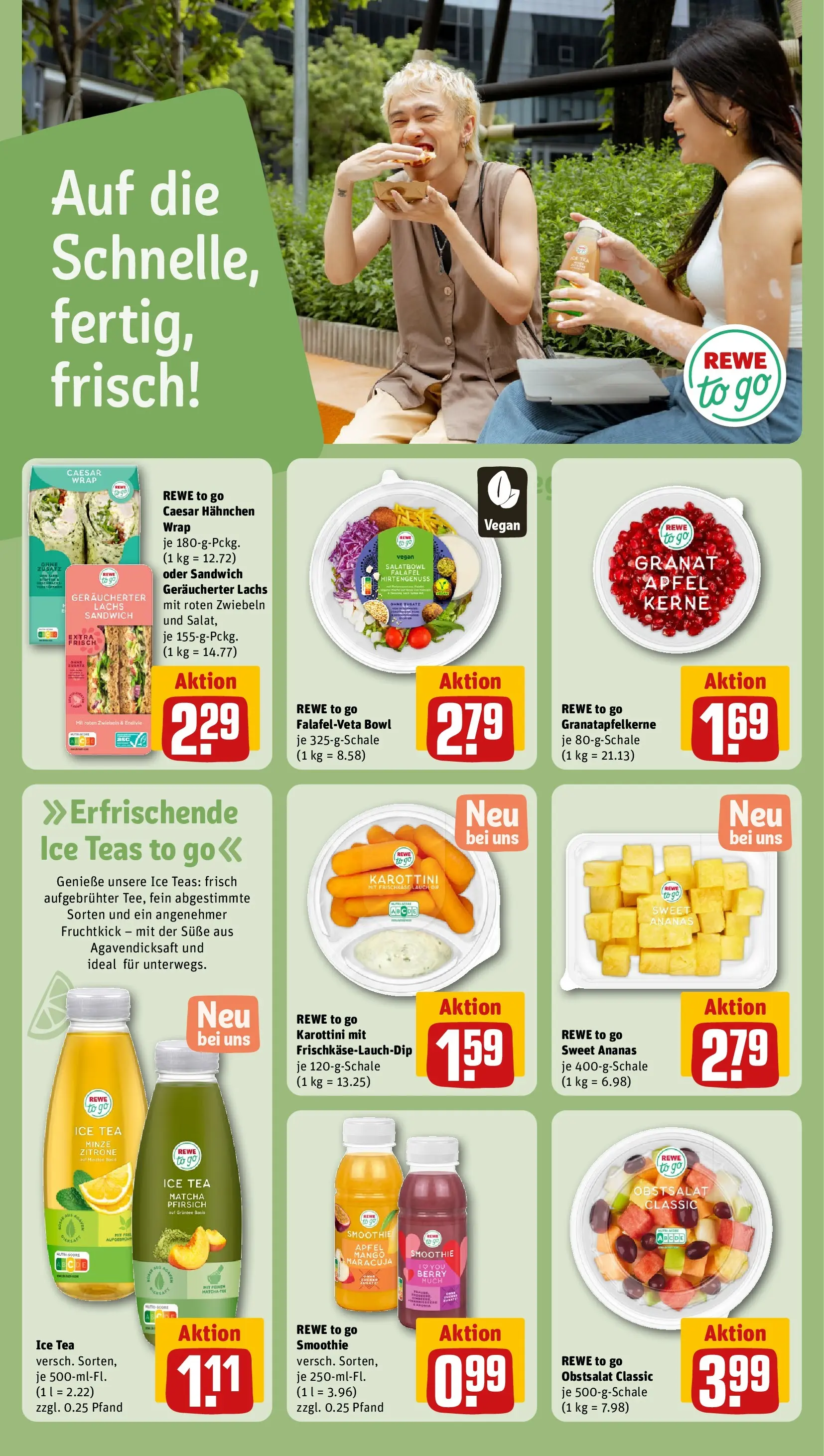 REWE Prospekt ab 04.05.2026 zum Blättern » Angebote | Seite: 16 | Produkte: Ananas, Zitrone, Pfirsich, Frischkase