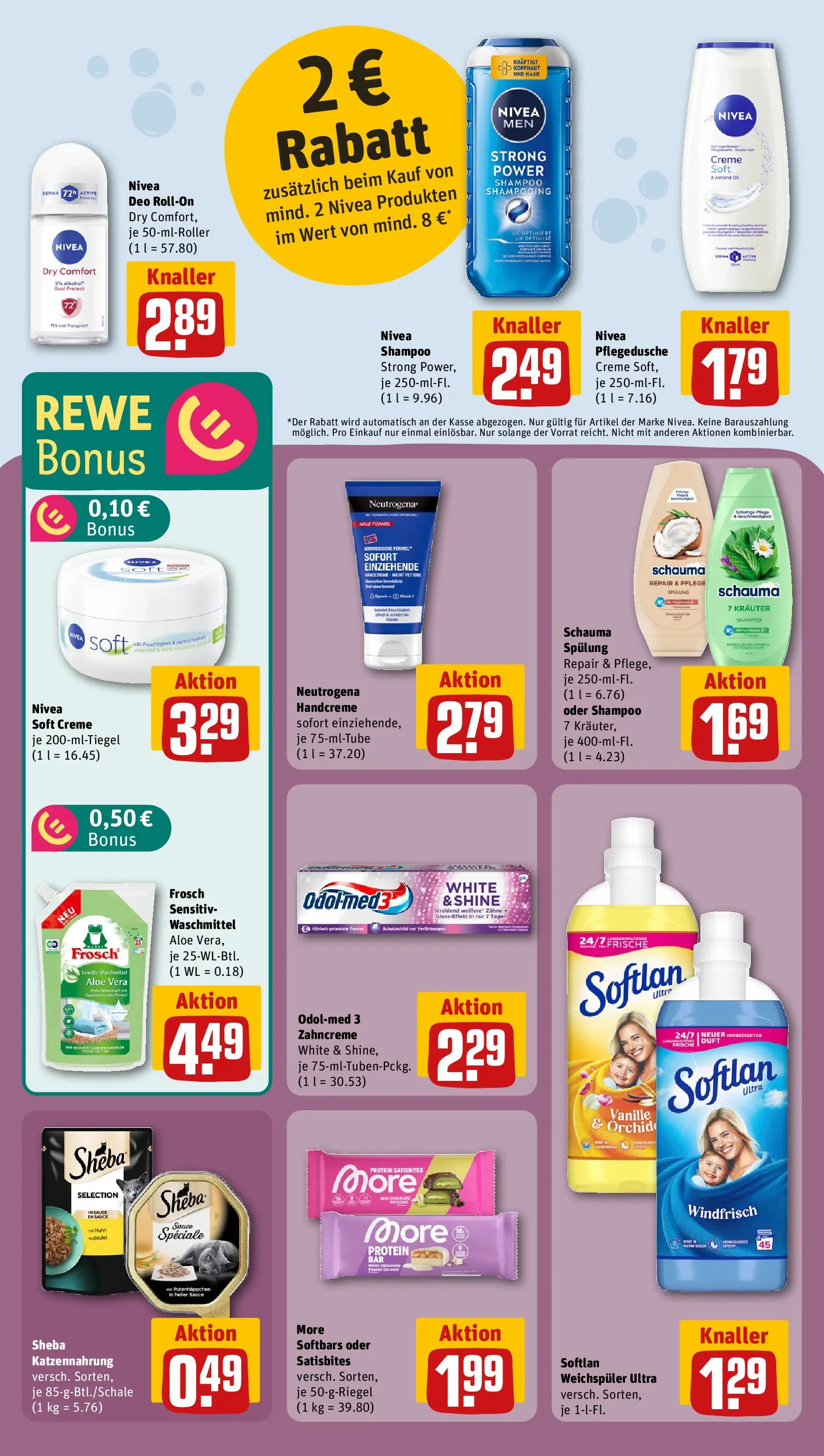 REWE Prospekt ab 04.05.2026 zum Blättern » Angebote | Seite: 20 | Produkte: Duft, Creme, Weichspüler, Body Cream
