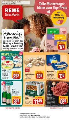 Rewe Prospekt Münster	 ab 04.05.2026 gültig