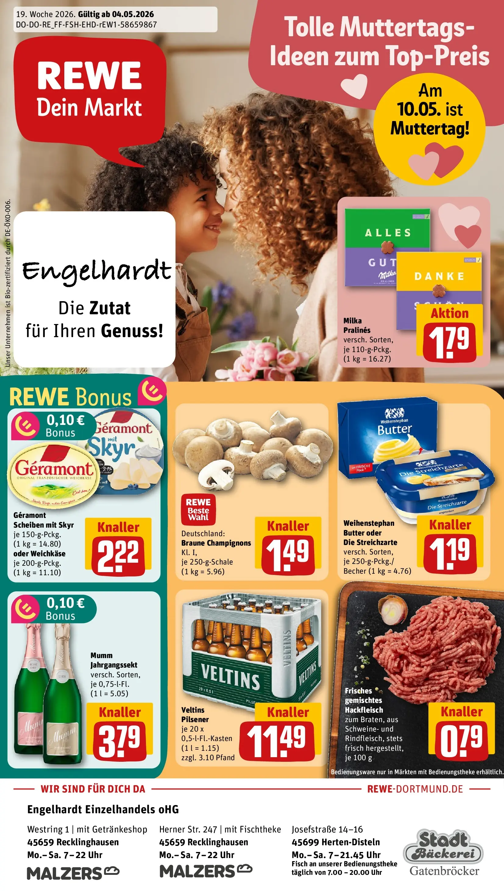 REWE Prospekt ab 03.05.2026 zum Blättern » Angebote | Seite: 1