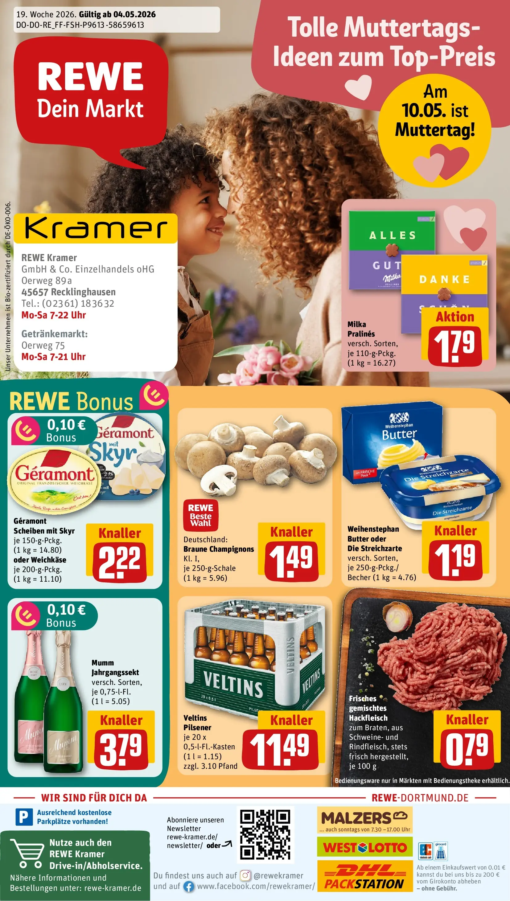REWE Prospekt ab 03.05.2026 zum Blättern » Angebote | Seite: 1