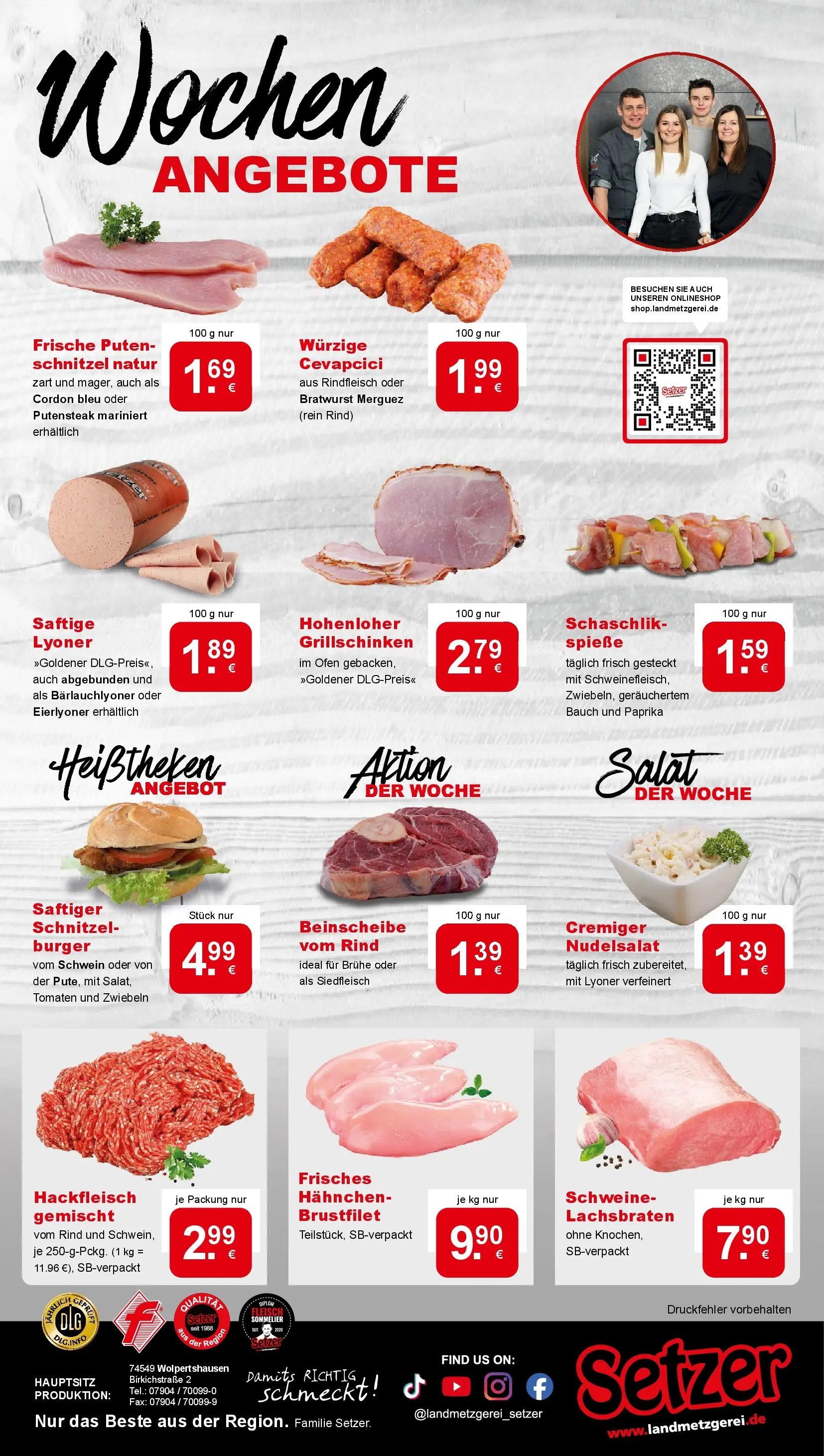 REWE Prospekt ab 04.05.2026 zum Blättern » Angebote | Seite: 12 | Produkte: Hahnchen, Bratwurst, Paprika, Salat