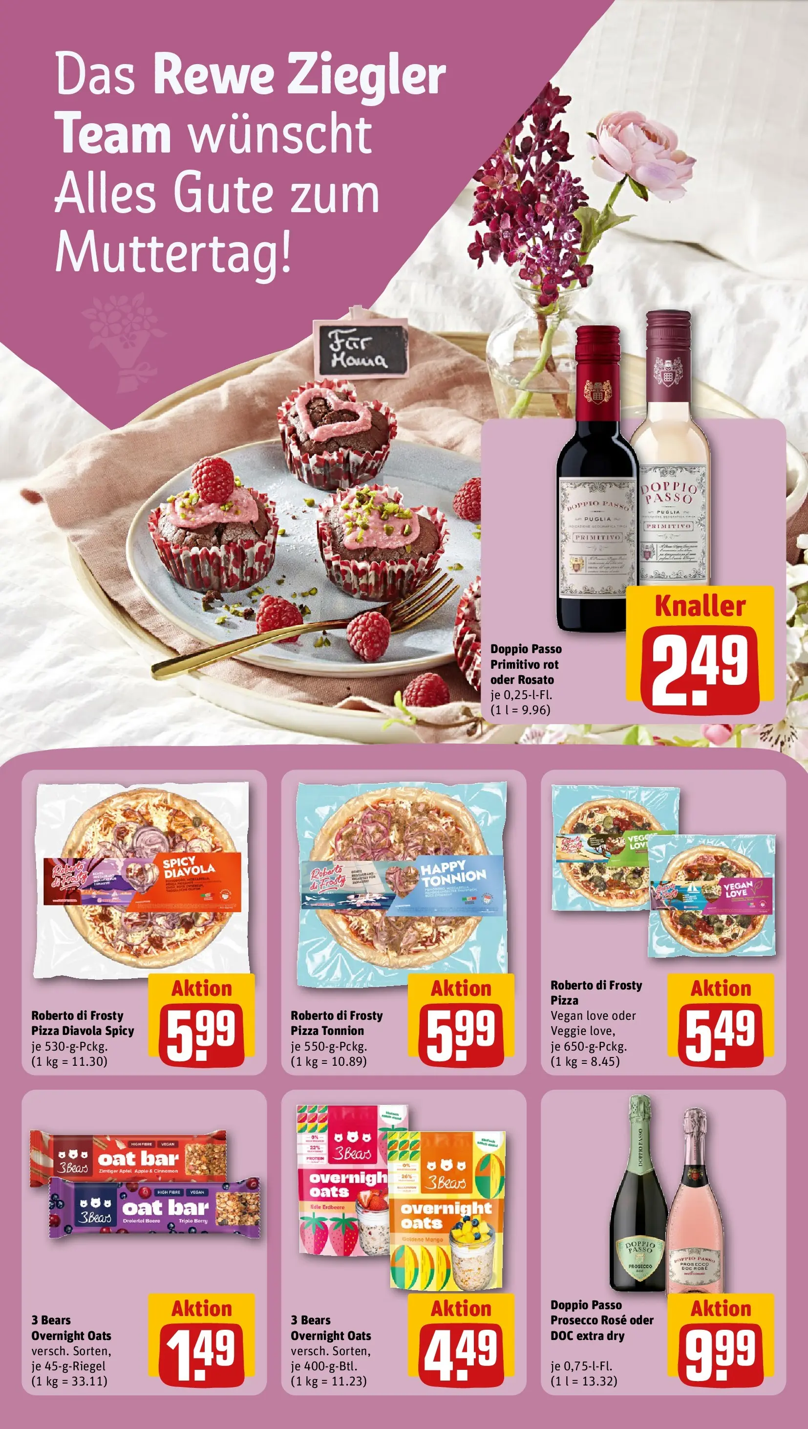 REWE Prospekt ab 04.05.2026 zum Blättern » Angebote | Seite: 23 | Produkte: Doppio passo primitivo, Apple, Mango, Doppio Passo