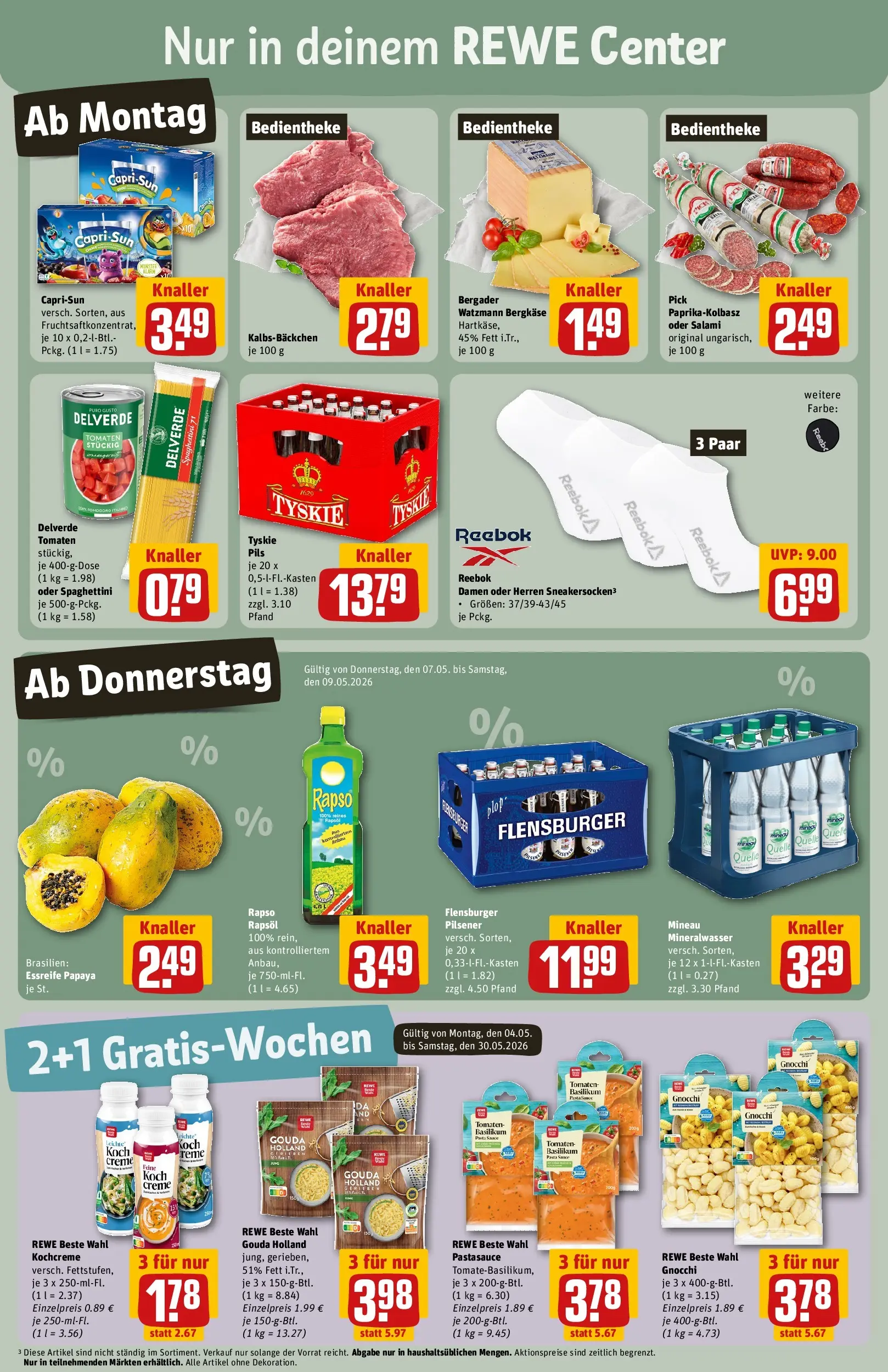 REWE Prospekt ab 04.05.2026 zum Blättern » Angebote | Seite: 5
