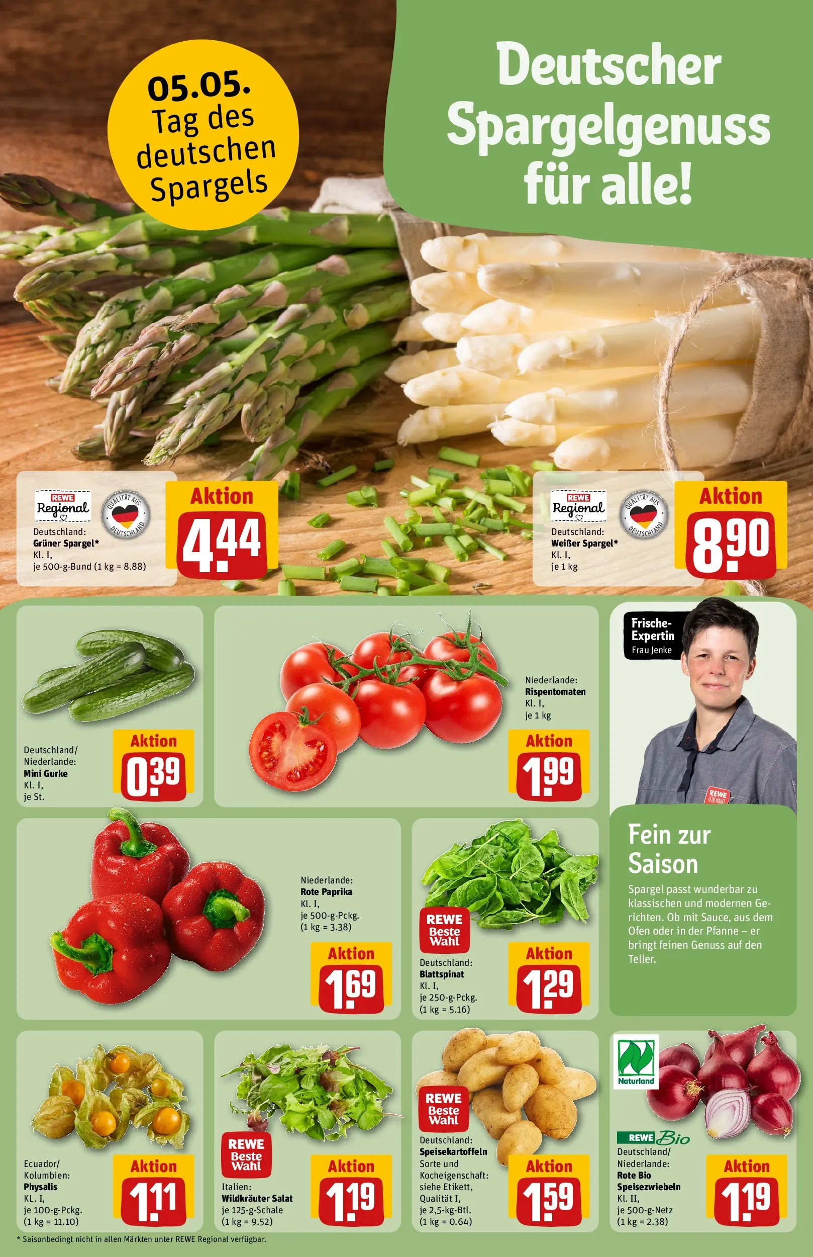 REWE Prospekt ab 04.05.2026 zum Blättern » Angebote | Seite: 11