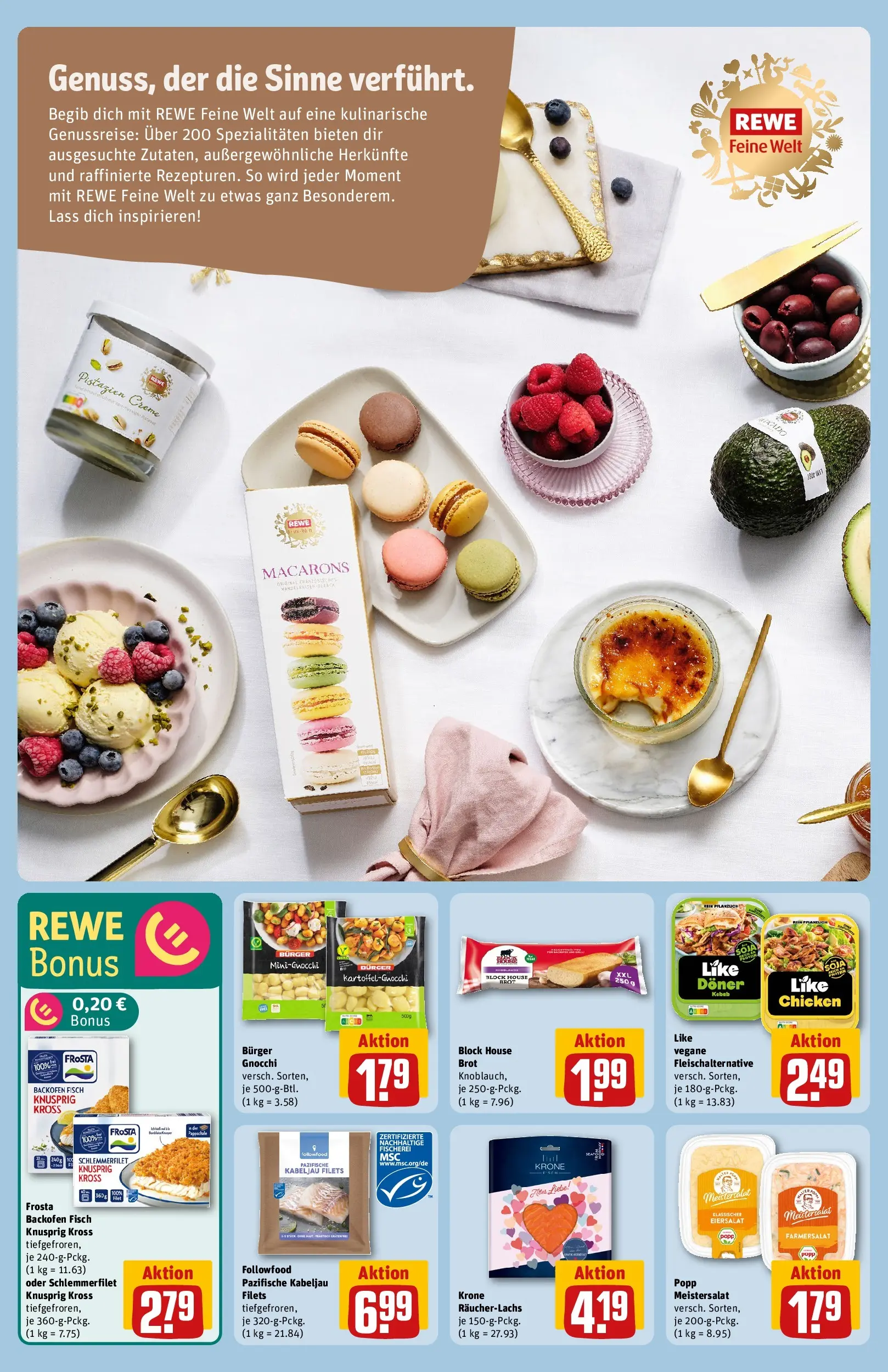 REWE Prospekt ab 04.05.2026 zum Blättern » Angebote | Seite: 18 | Produkte: Burger, Creme, Räucherlachs, Backofen