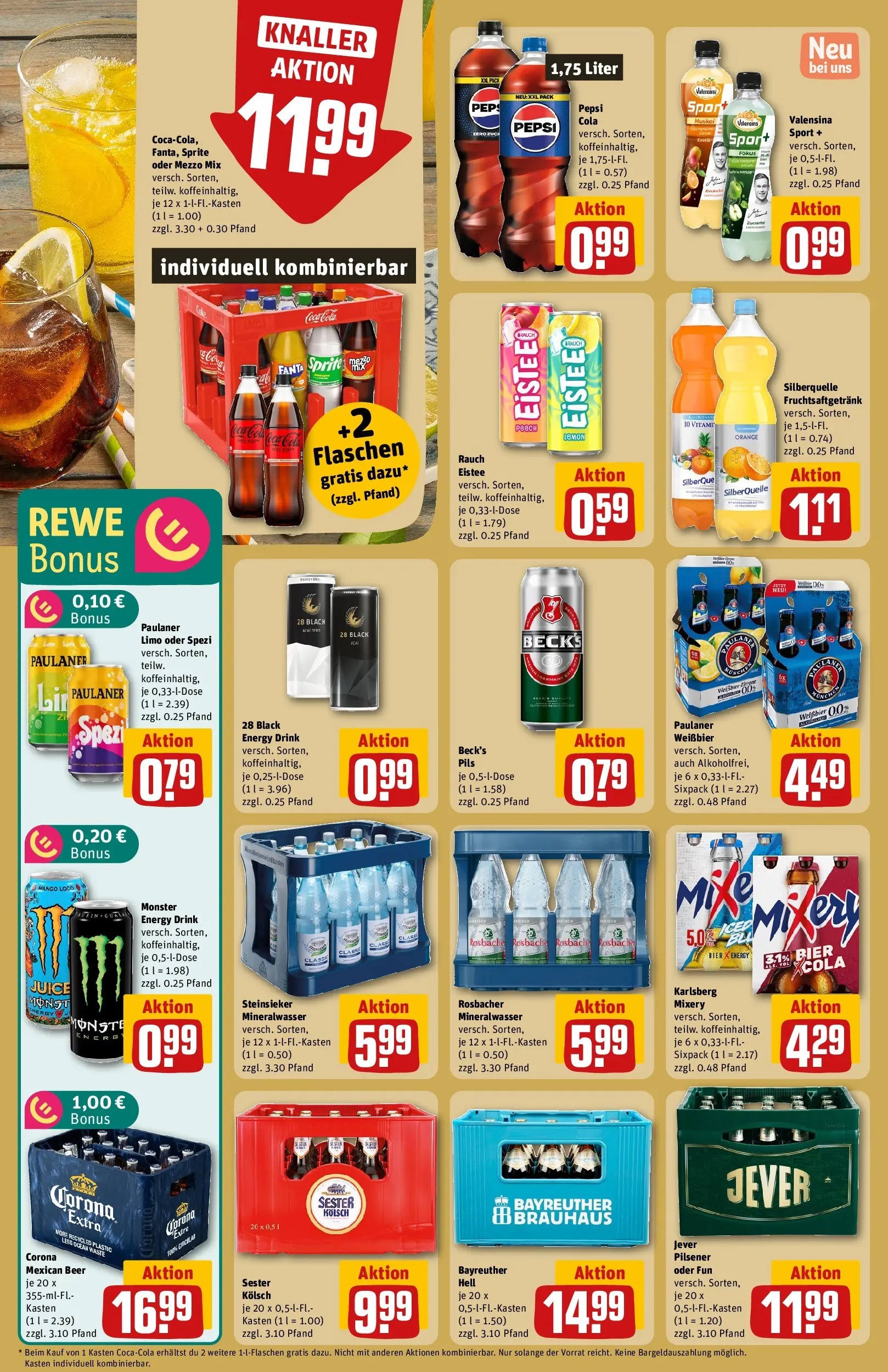 REWE Prospekt ab 04.05.2026 zum Blättern » Angebote | Seite: 20 | Produkte: Energy, Couch, Pils, Monster