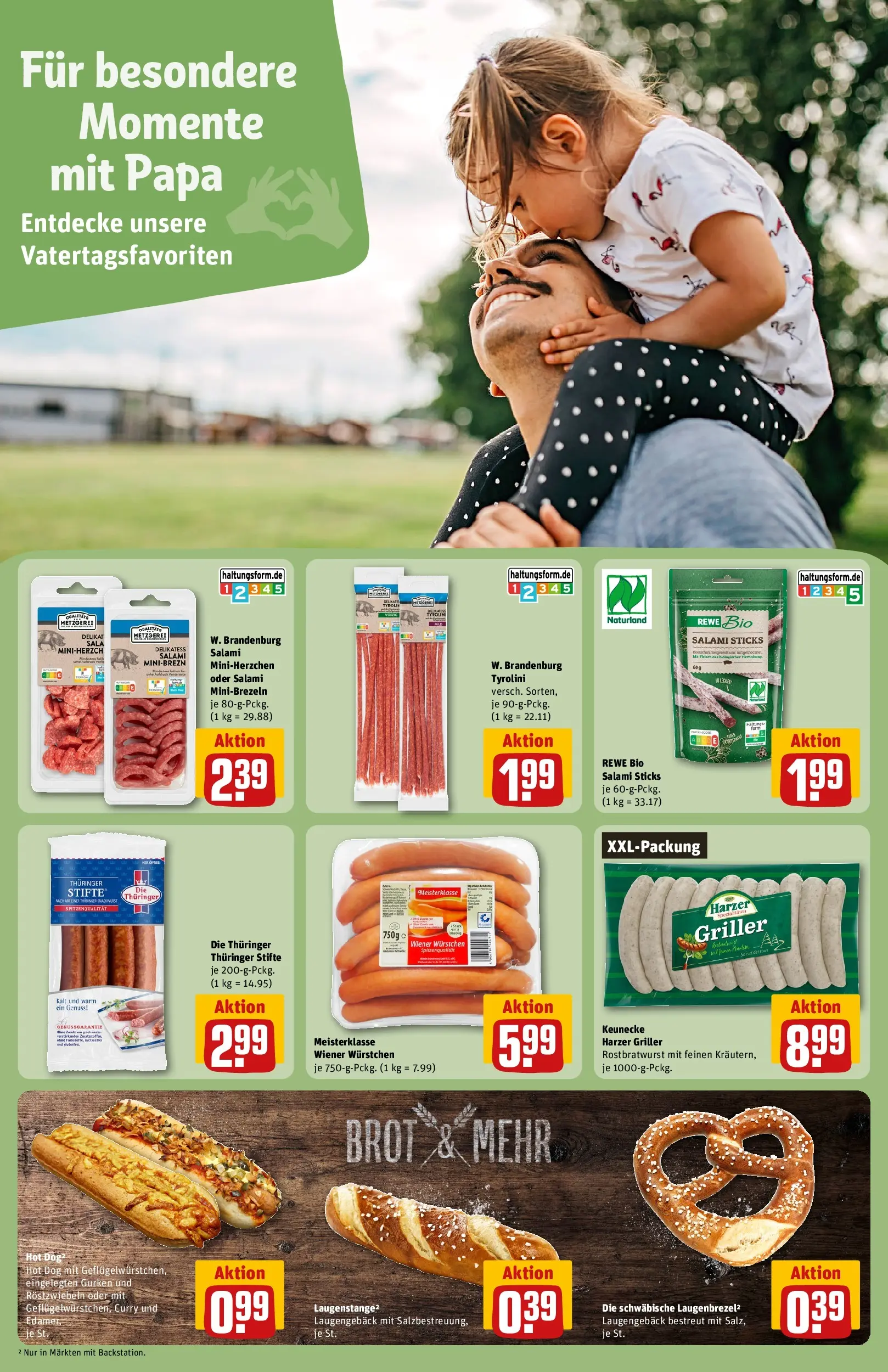 REWE Prospekt ab 04.05.2026 zum Blättern » Angebote | Seite: 25 | Produkte: Wiener wurstchen, Fleisch, Griller, Gurken