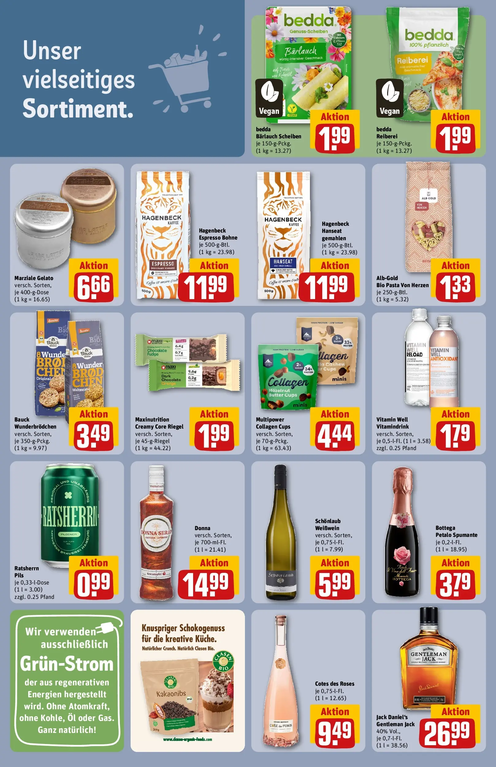 REWE Prospekt ab 04.05.2026 zum Blättern » Angebote | Seite: 34 | Produkte: Granatapfel, Butter, Kaffee, Koffer