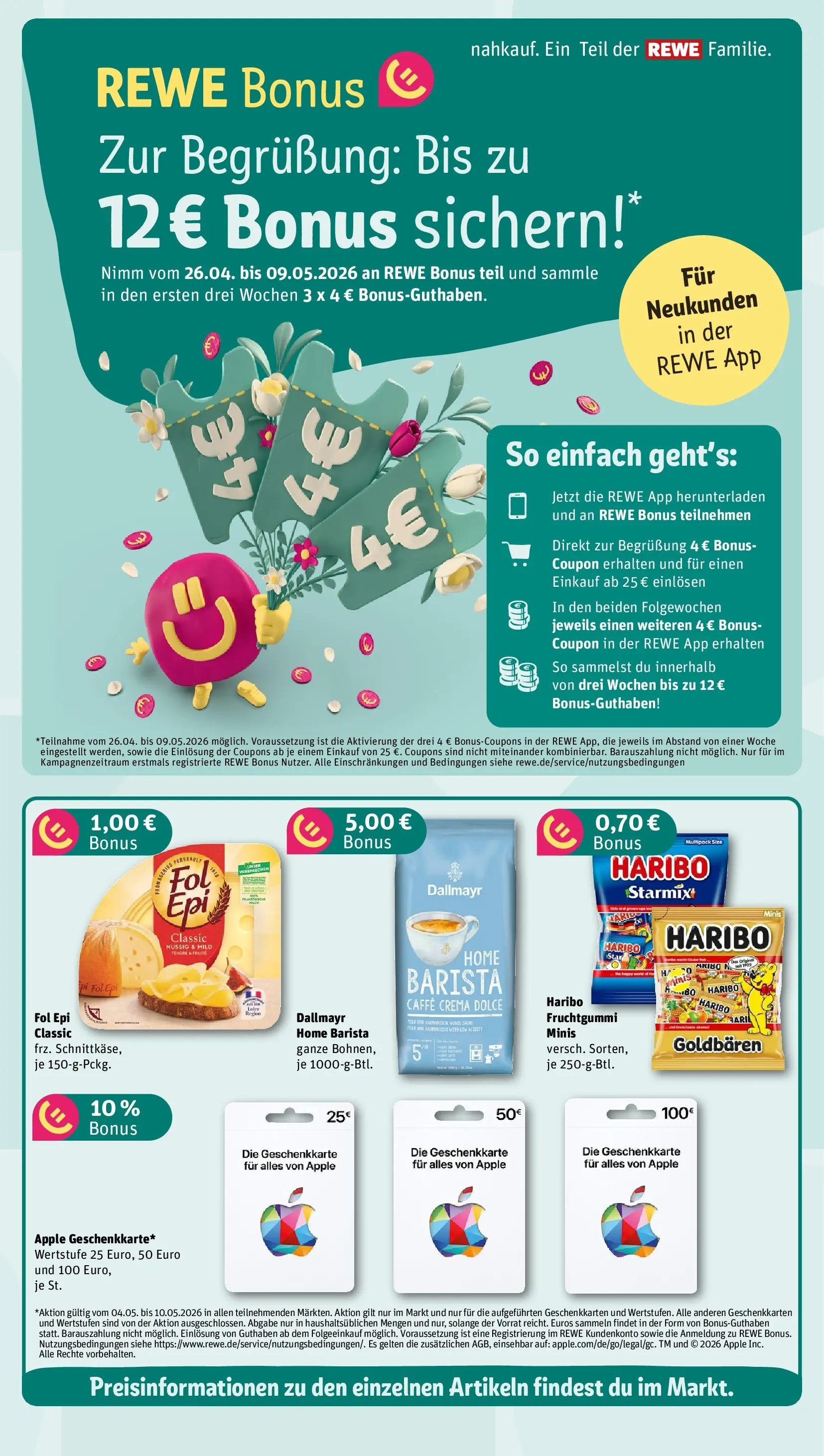 REWE Prospekt ab 03.05.2026 zum Blättern » Angebote | Seite: 4