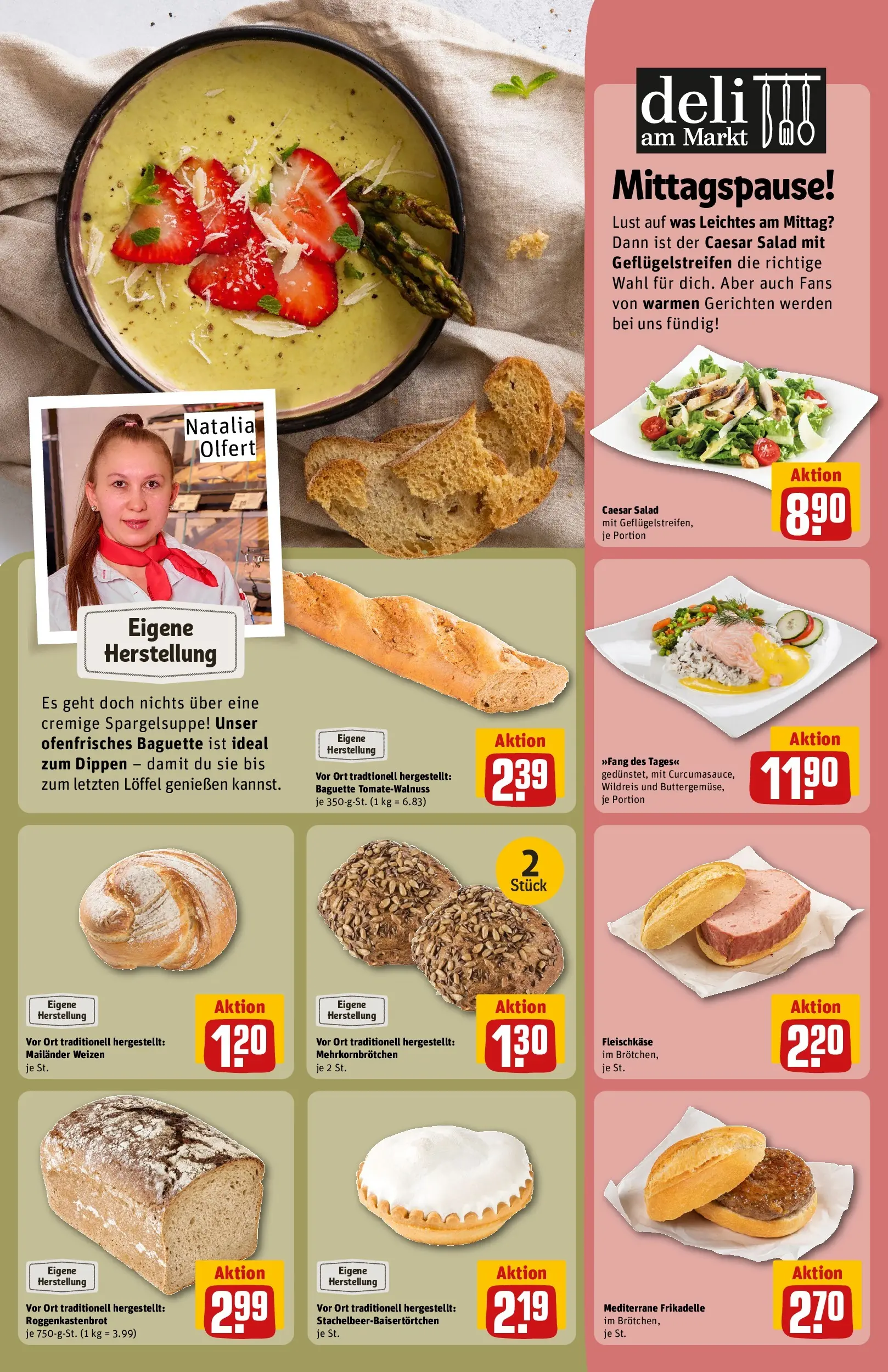 REWE Prospekt ab 04.05.2026 zum Blättern » Angebote | Seite: 17 | Produkte: Baguette