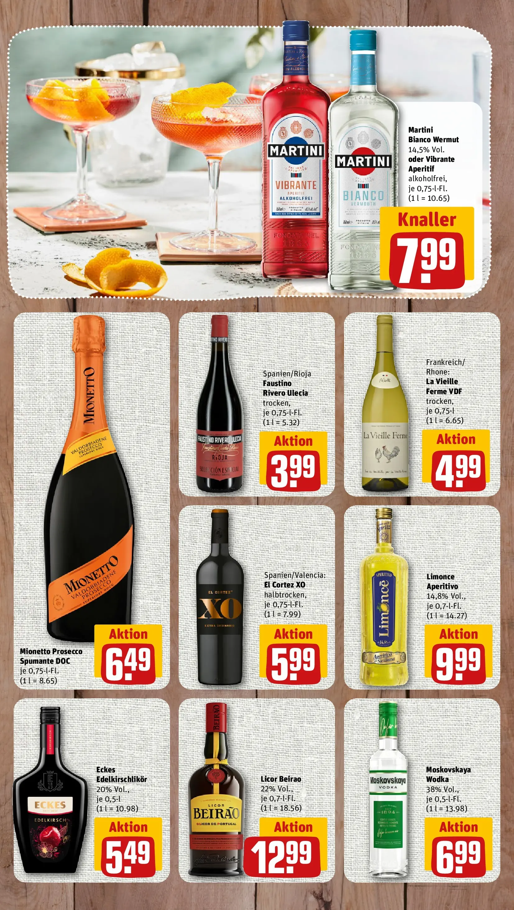 REWE Prospekt ab 04.05.2026 zum Blättern » Angebote | Seite: 10 | Produkte: Martini, Prosecco, Vodka, Wodka