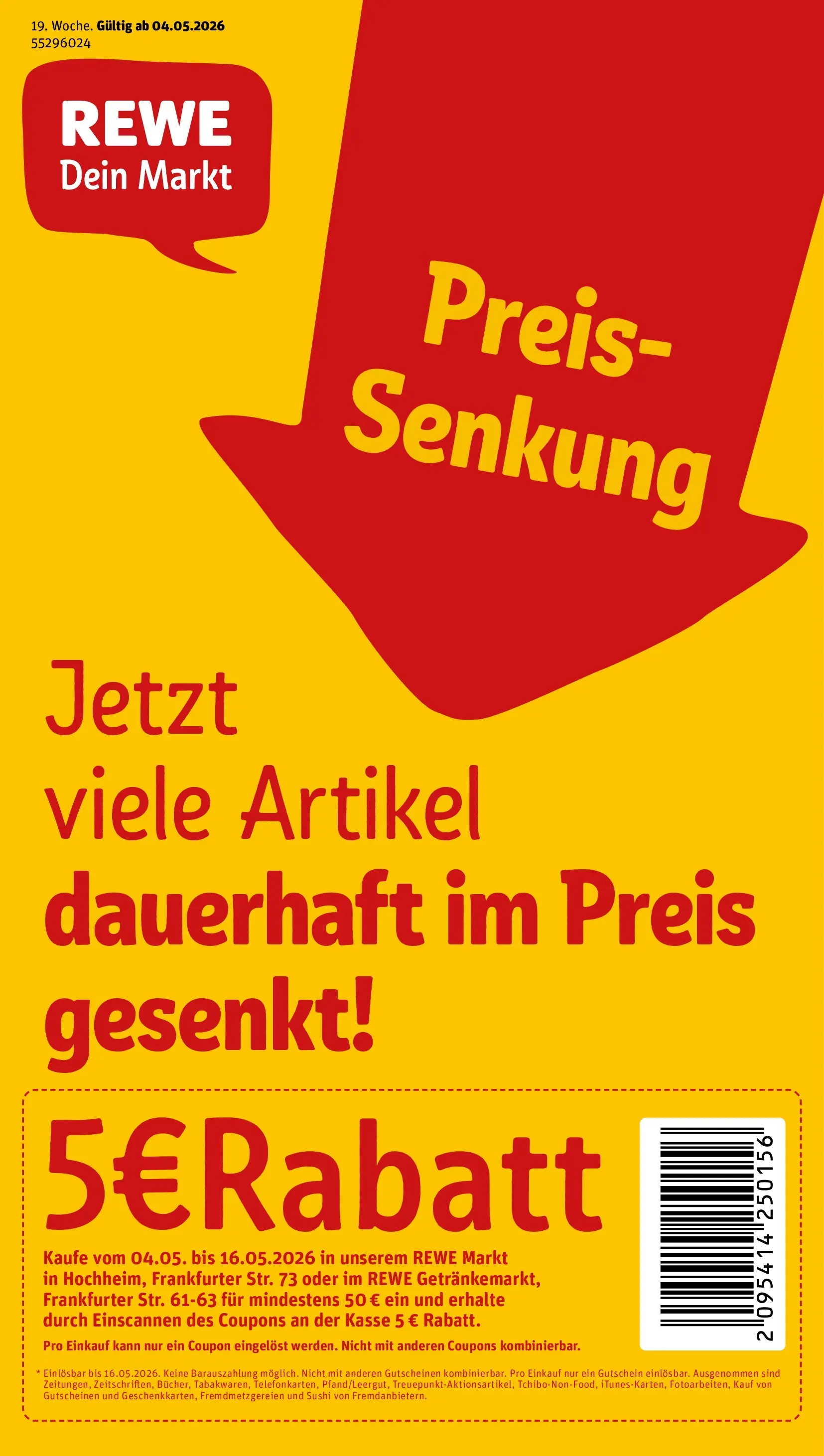 REWE Prospekt ab 04.05.2026 zum Blättern » Angebote | Seite: 1