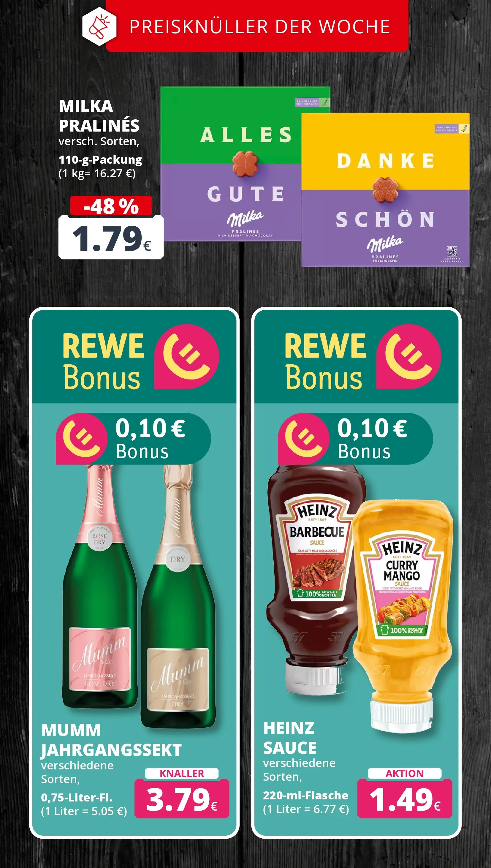 REWE Prospekt ab 04.05.2026 zum Blättern » Angebote | Seite: 3 | Produkte: Milka, Mango