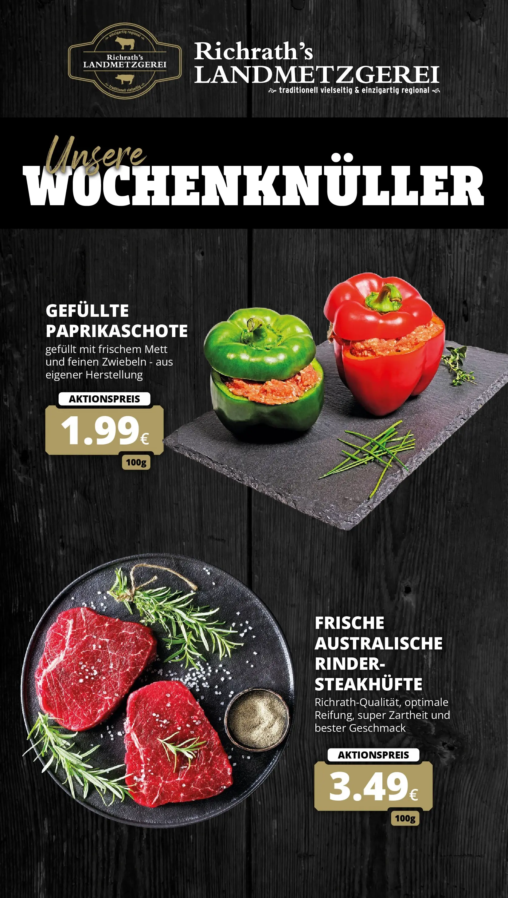 REWE Prospekt ab 04.05.2026 zum Blättern » Angebote | Seite: 9 | Produkte: Zwiebeln, Steak