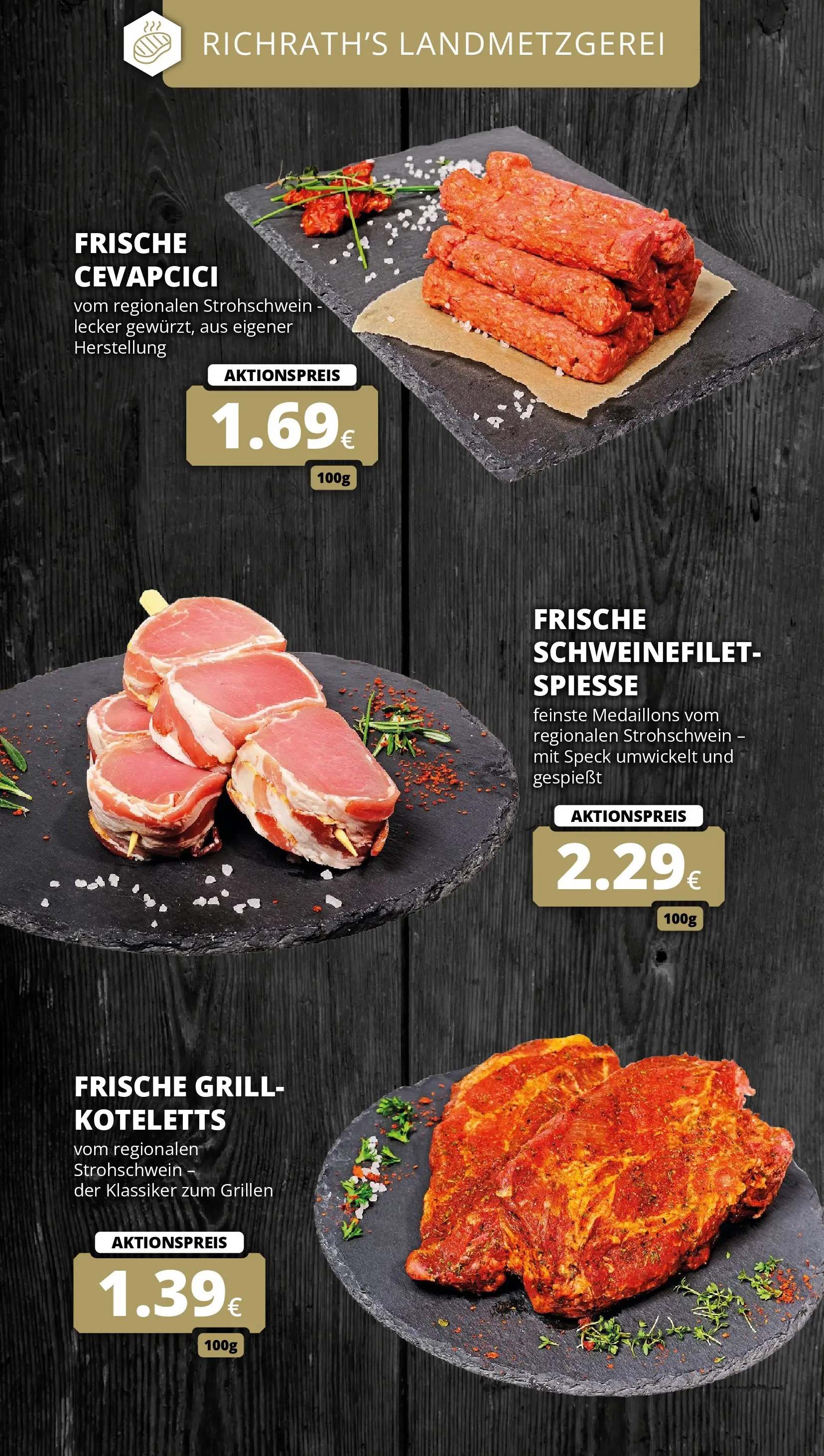 REWE Prospekt ab 04.05.2026 zum Blättern » Angebote | Seite: 10 | Produkte: Grill, Cevapcici, Spieße, Schweinefilet