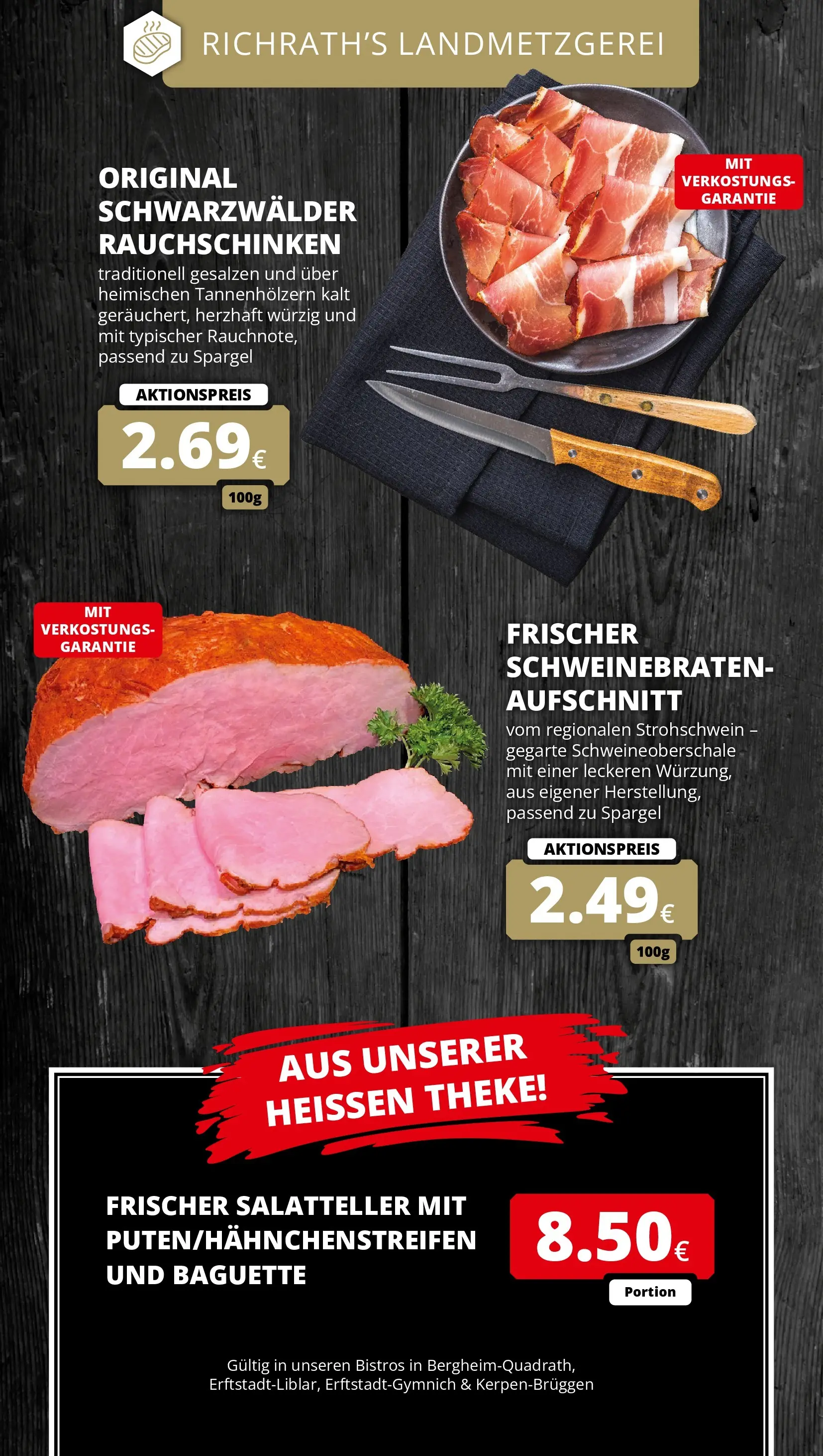 REWE Prospekt ab 04.05.2026 zum Blättern » Angebote | Seite: 12 | Produkte: Theke, Baguette, Spargel