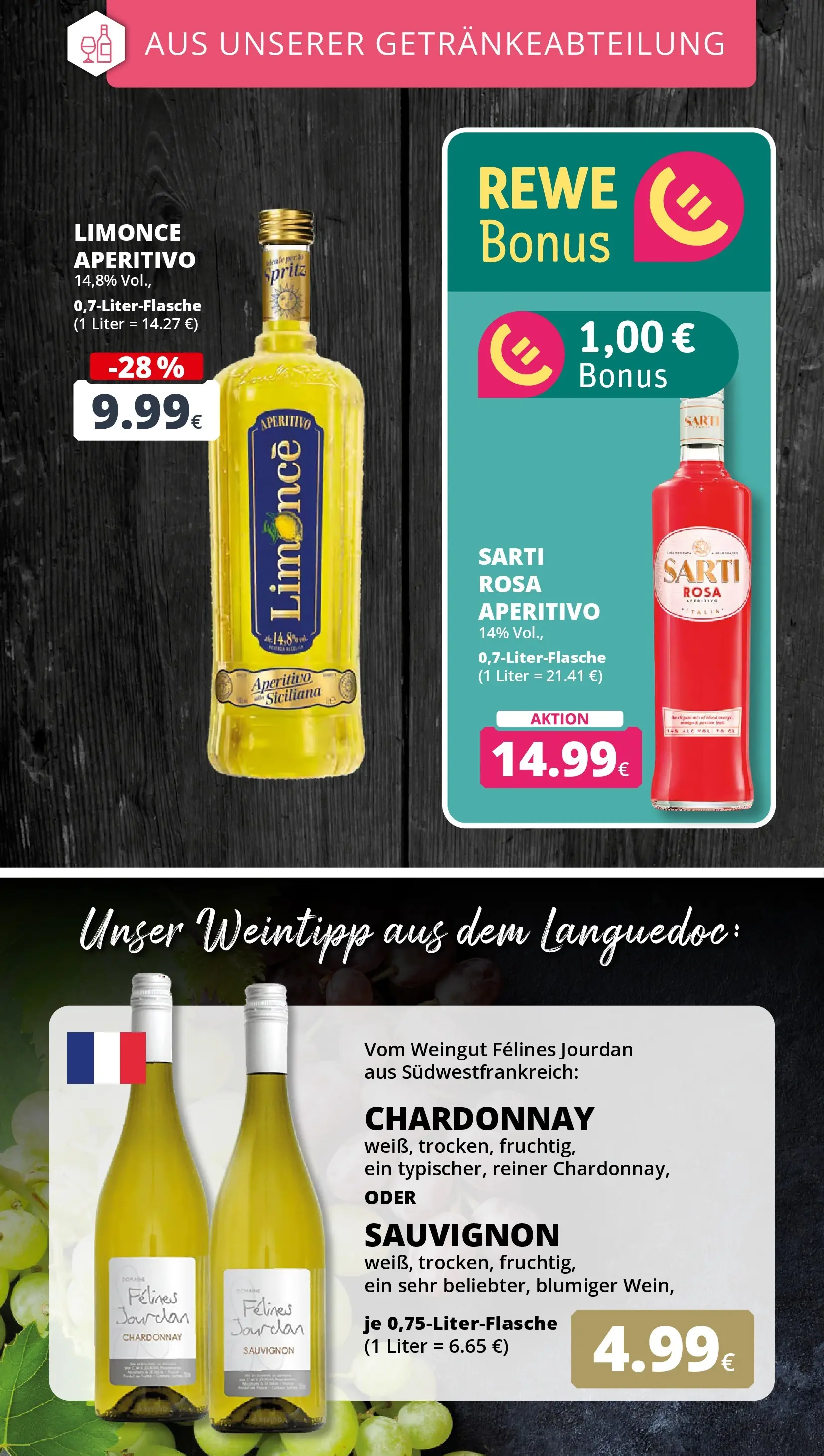 REWE Prospekt ab 04.05.2026 zum Blättern » Angebote | Seite: 19 | Produkte: Wein