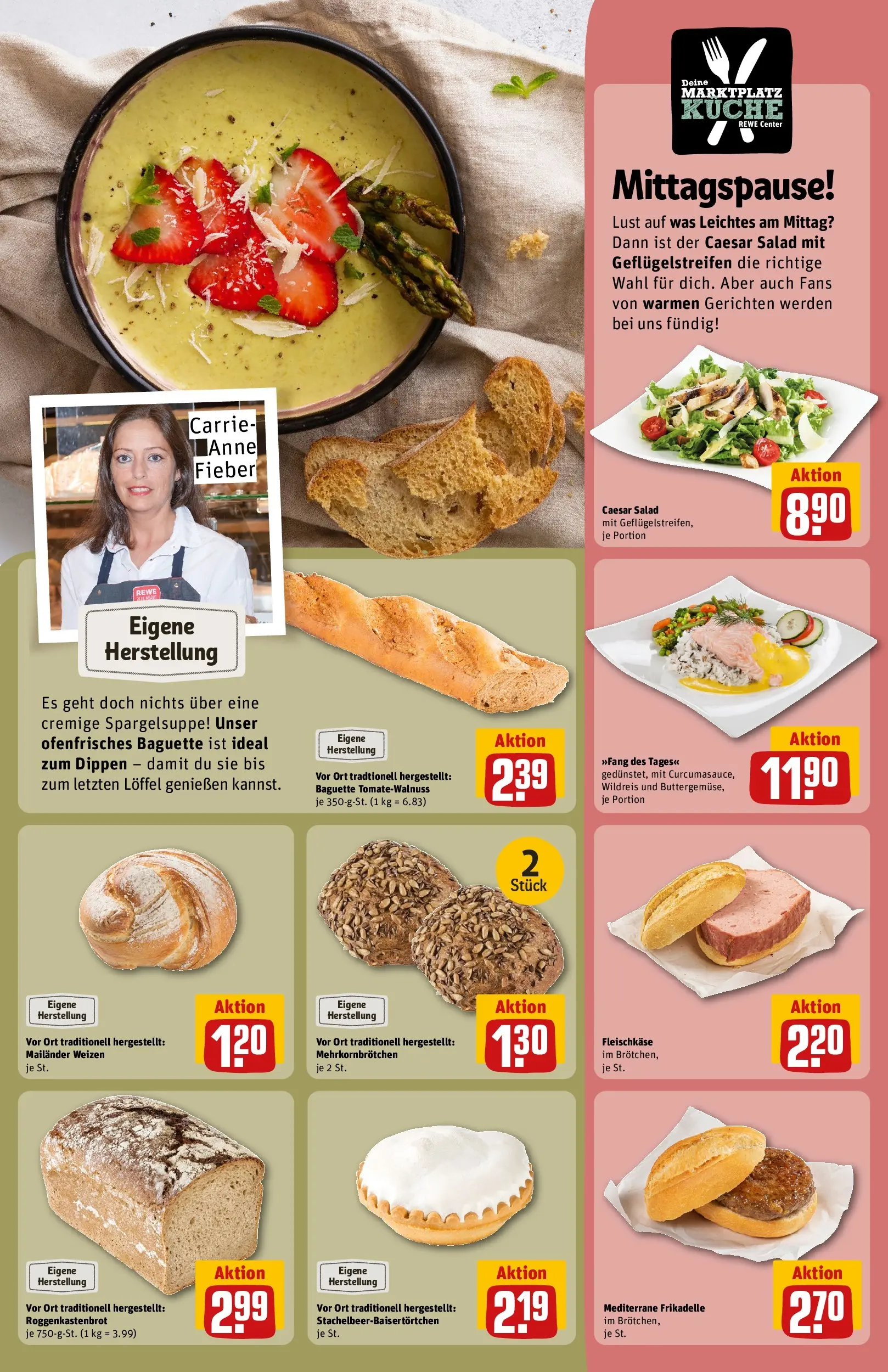 REWE Prospekt ab 04.05.2026 zum Blättern » Angebote | Seite: 17 | Produkte: Küche, Baguette