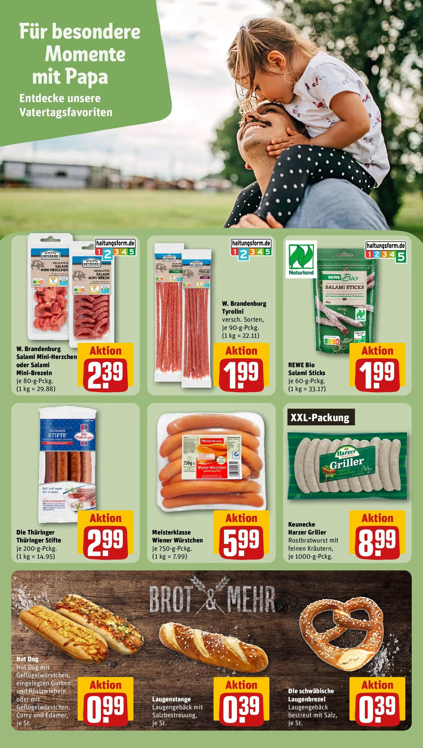 REWE Prospekt ab 04.05.2026 zum Blättern » Angebote | Seite: 25 | Produkte: Wiener wurstchen, Salami, Fleisch, Griller