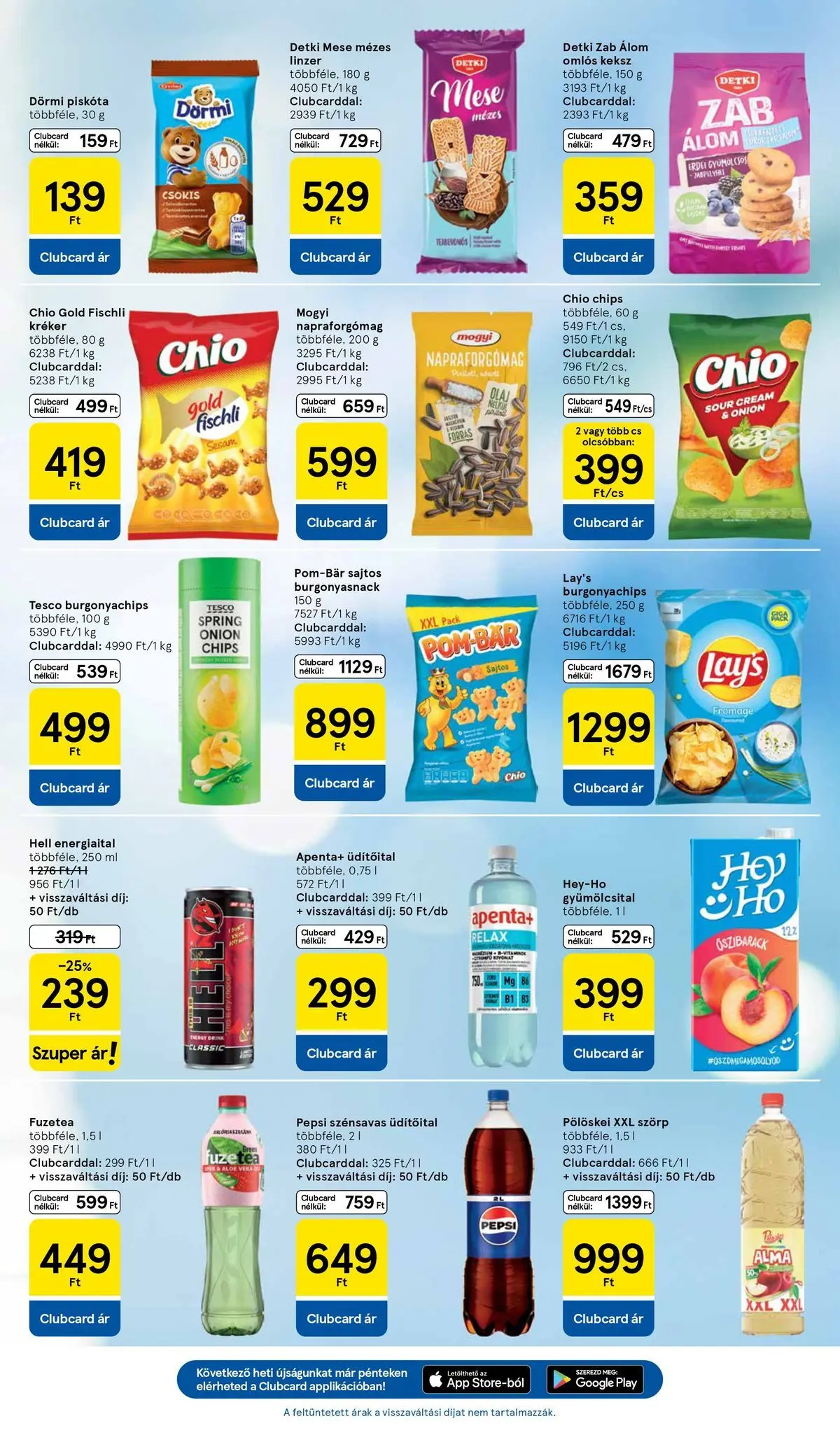 Tesco akciós újság - 2026.04.29.-tól - online | Oldal: 5 | Termékek: Kréker, Aloe vera, Olaj, Alma