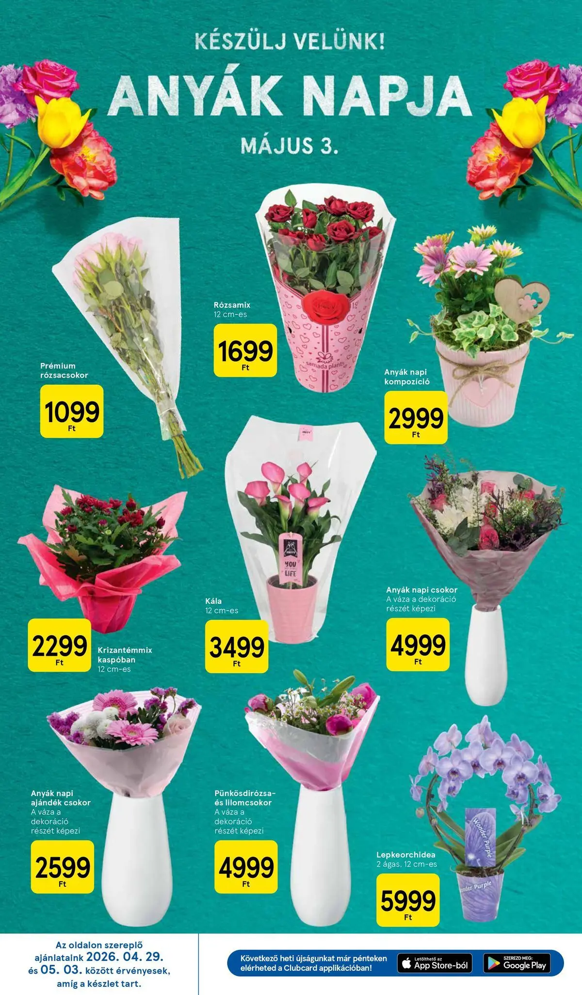 Tesco akciós újság - 2026.04.29.-tól - online | Oldal: 10 | Termékek: Váza, Dekoráció