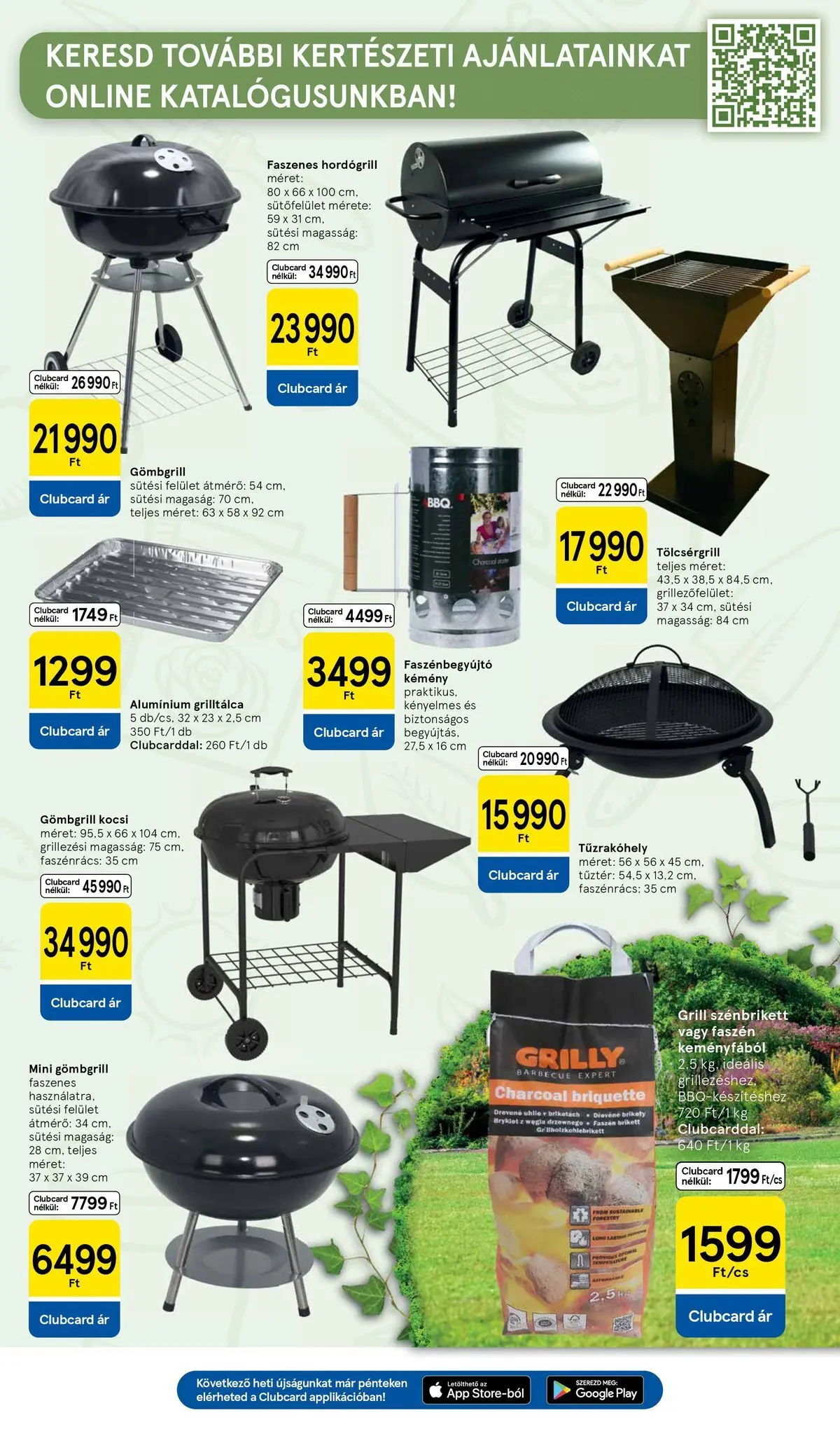 Tesco akciós újság - 2026.04.29.-tól - online | Oldal: 13 | Termékek: Grilltálca, Grill, Tűzrakóhely