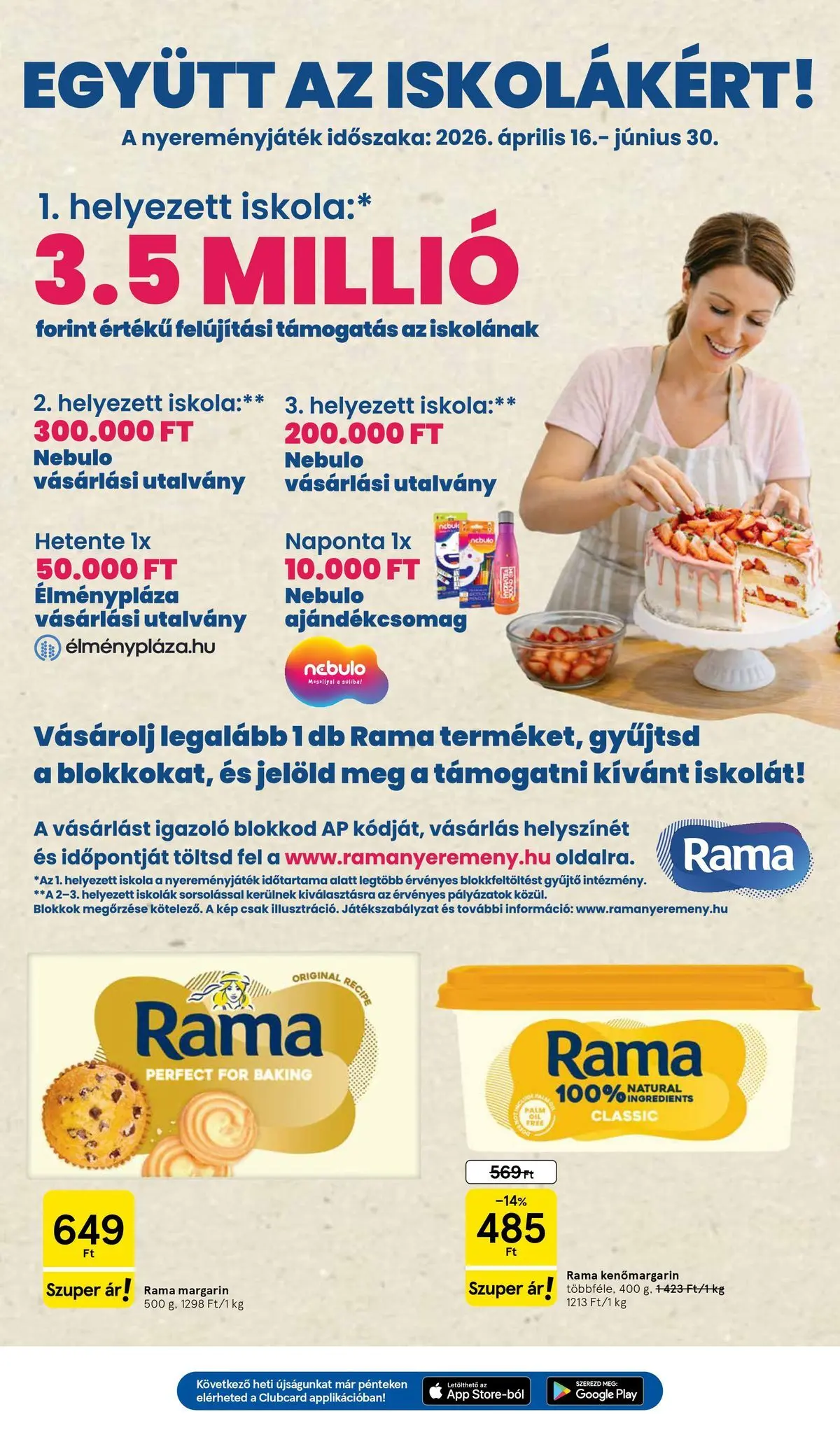 Tesco akciós újság - 2026.04.29.-tól - online | Oldal: 19 | Termékek: Margarin, Rama