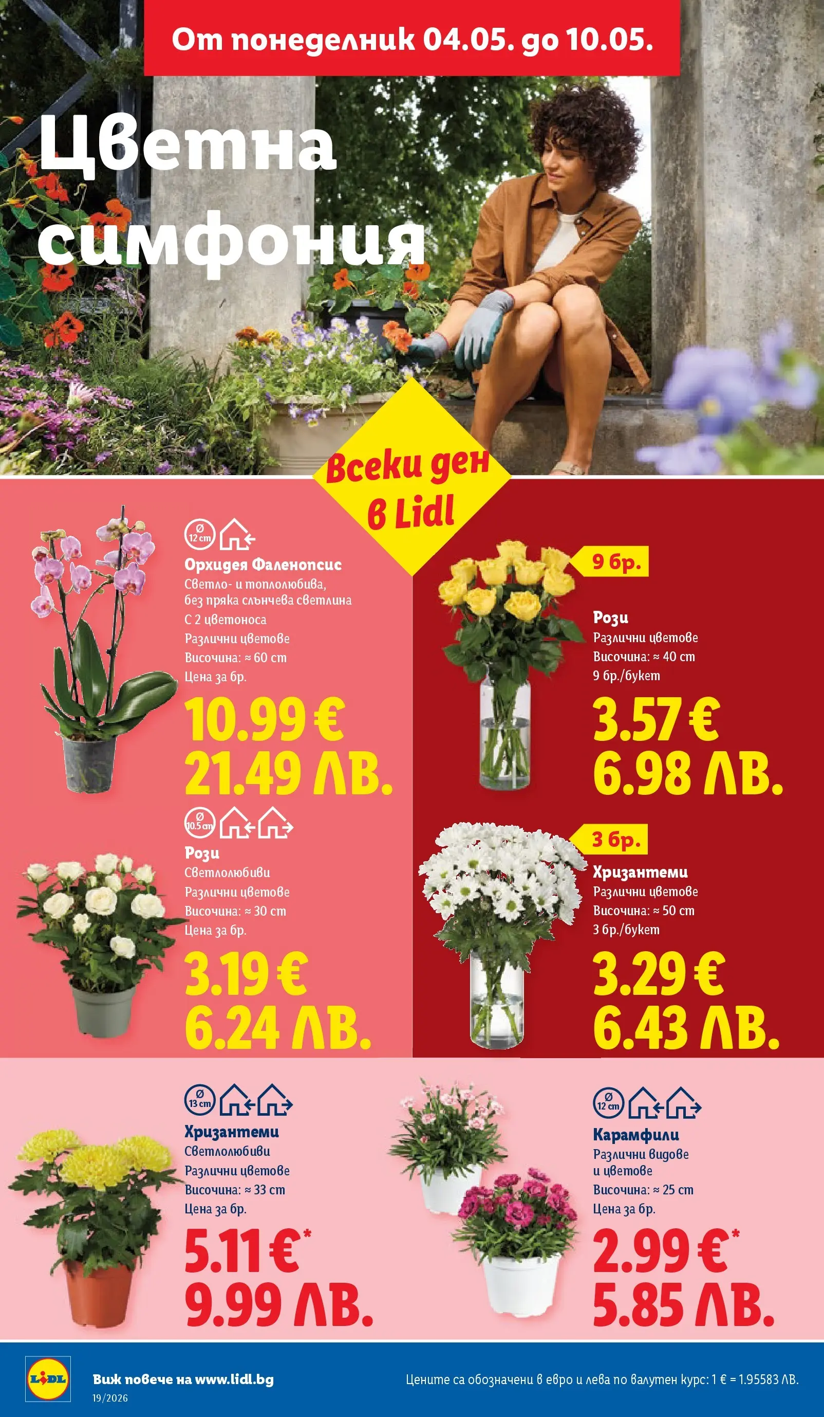 Лидл брошура - Романтични предложения от 04.05.2026 | Страница: 50