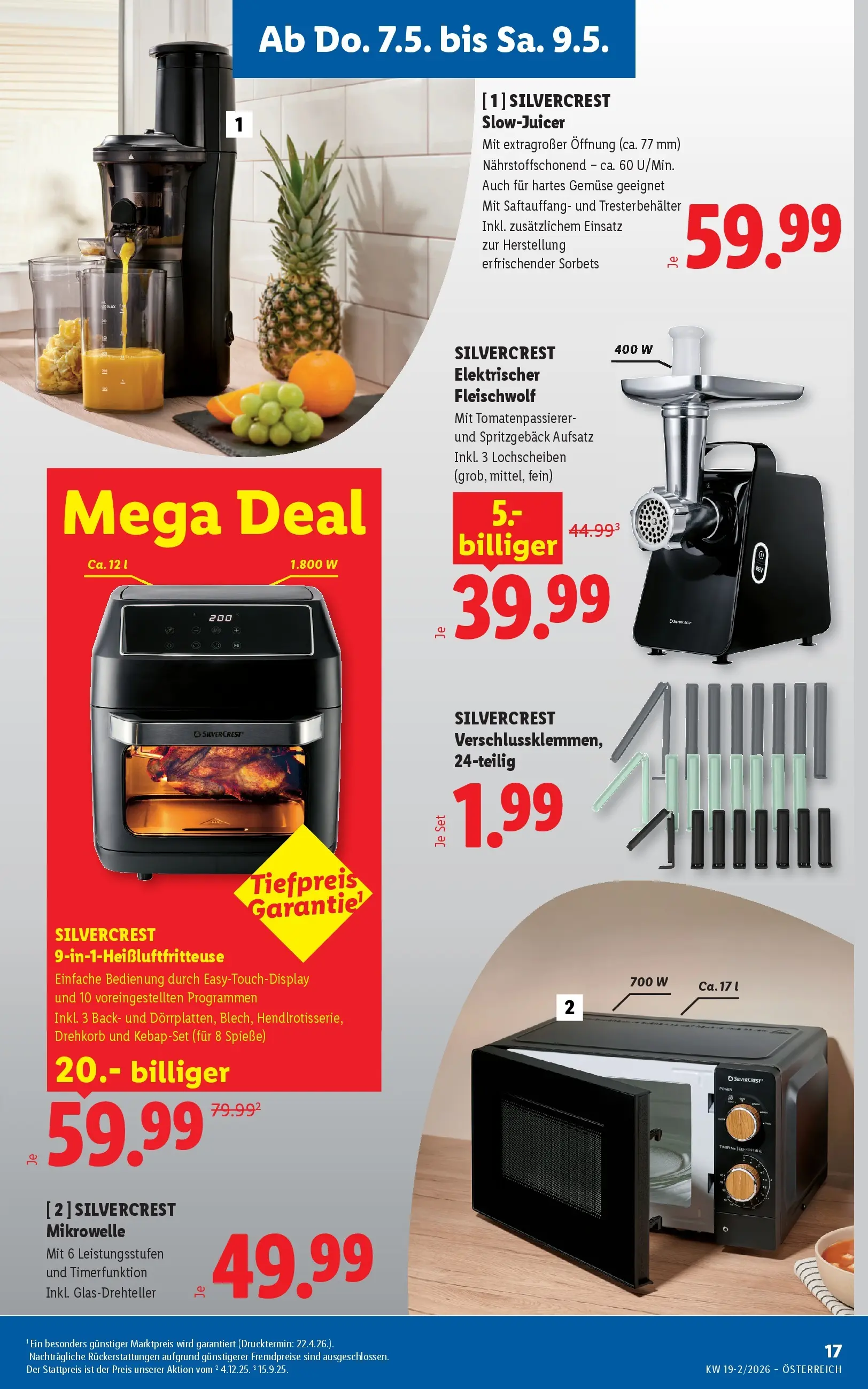 Lidl - Lidl ab 06.05.2026 - Angebote ab donnerstag | Seite: 19 | Produkte: Gemüse, Mikrowelle