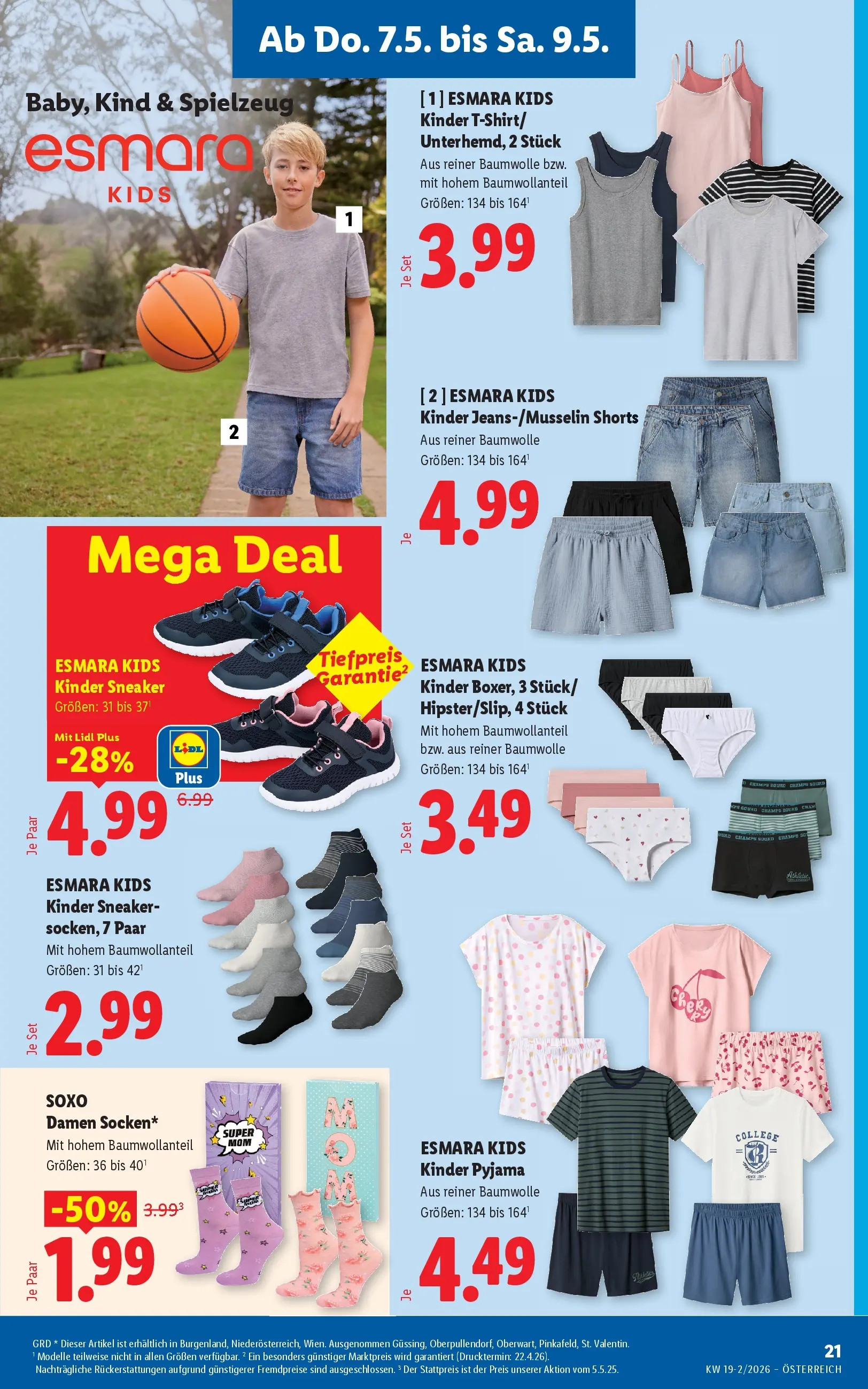 Lidl - Lidl ab 06.05.2026 - Angebote ab donnerstag | Seite: 23 | Produkte: Pyjama