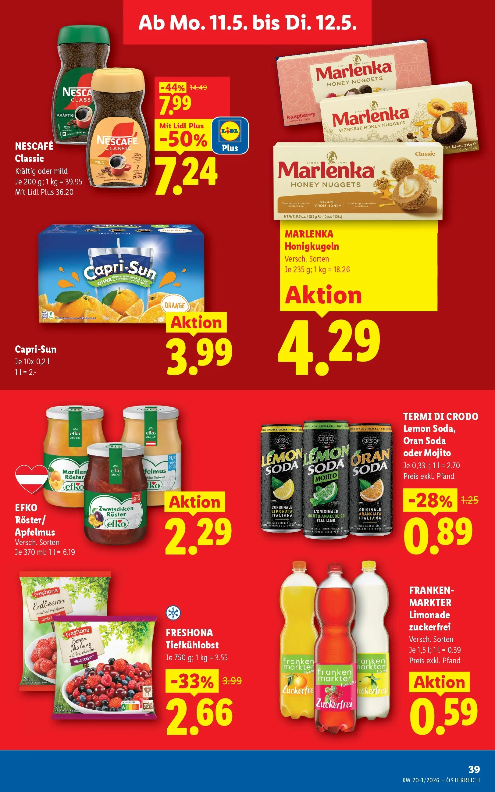Lidl - Lidl ab 06.05.2026 - Angebote ab donnerstag | Seite: 46 | Produkte: Erdbeeren, Himbeere