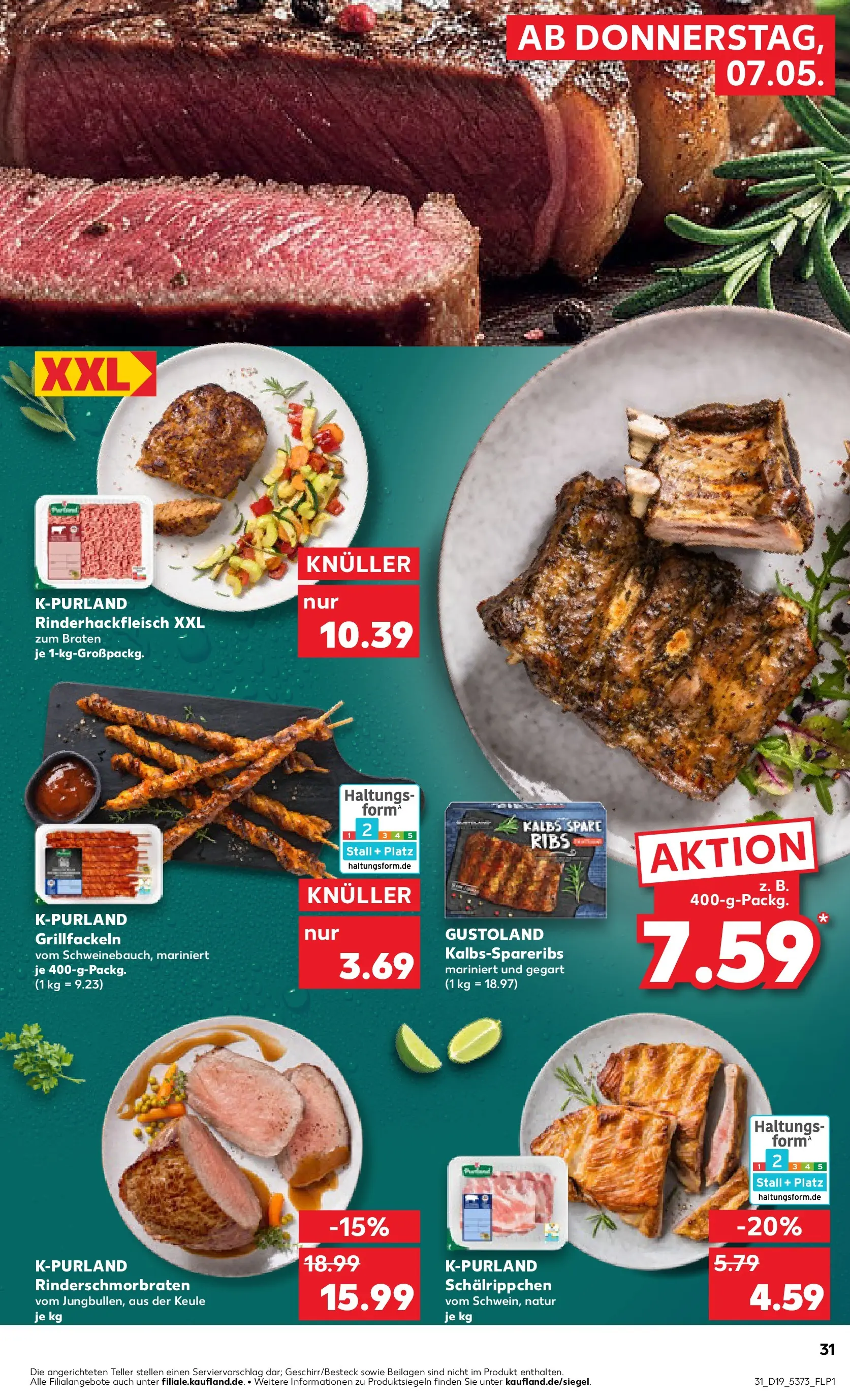 Prospekt Kaufland ab 04.05.2026 » Angebote Online zum Blättern | Seite: 36 | Produkte: Spare ribs
