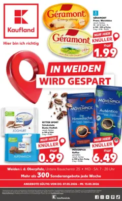 Kaufland Prospekt Weiden In Der Oberpfalz	 ab 07.05.2026 gültig