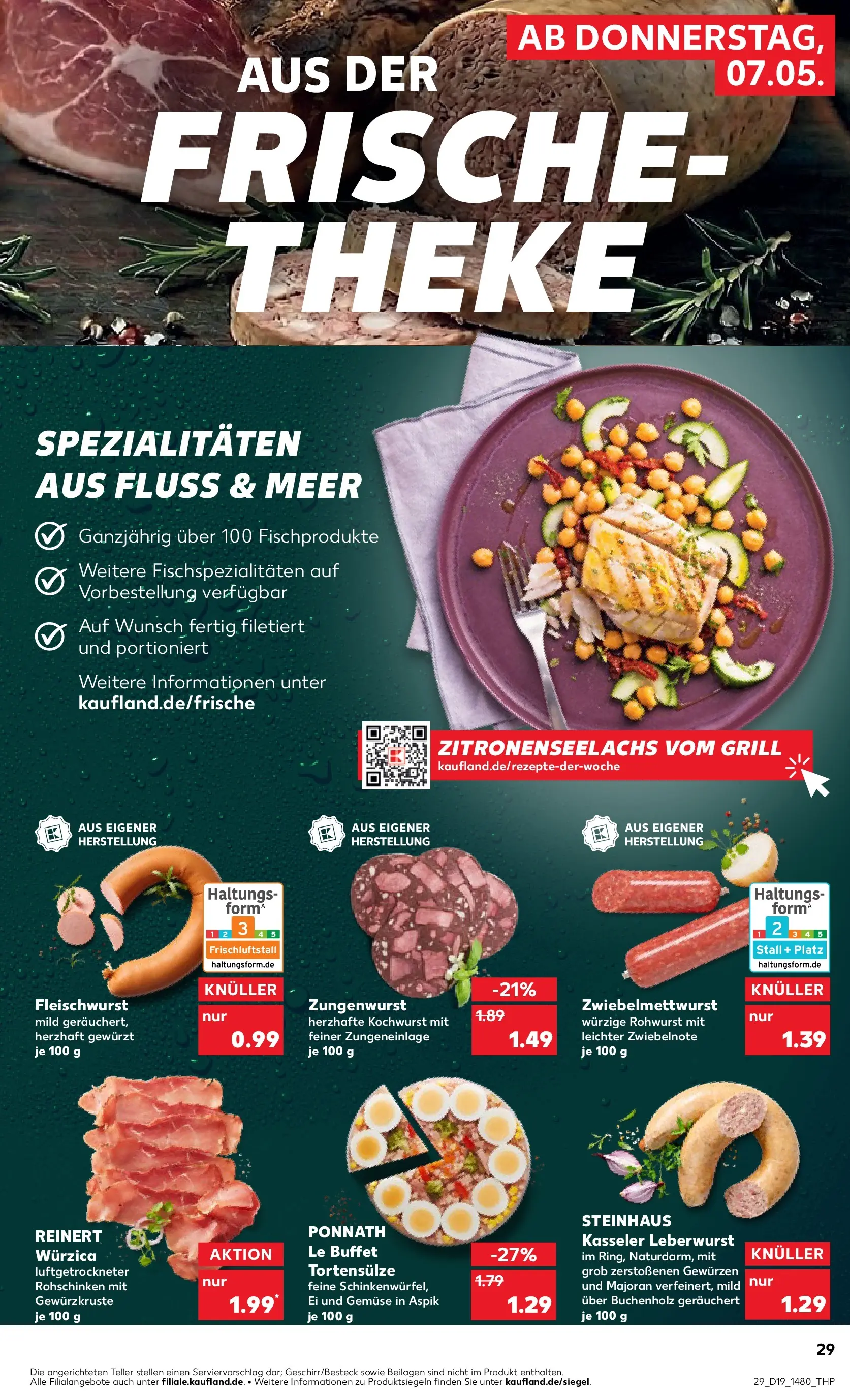 Prospekt Kaufland ab 04.05.2026 » Angebote Online zum Blättern | Seite: 34 | Produkte: Grill, Theke, Gemüse