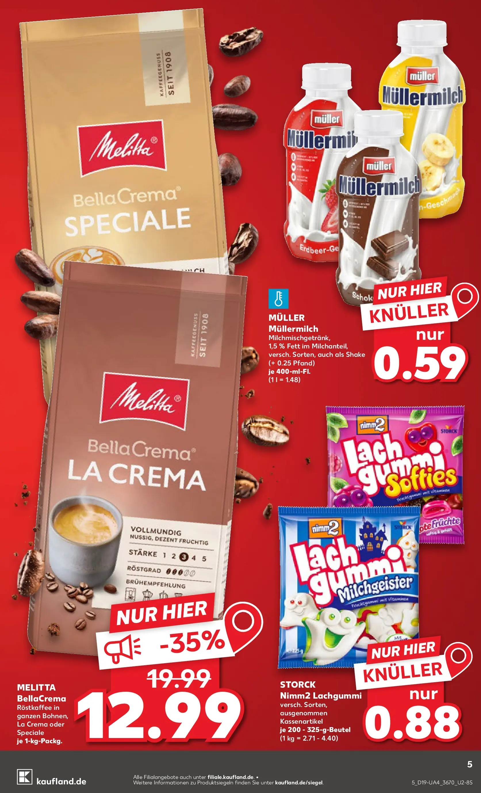 Prospekt Kaufland ab 04.05.2026 » Angebote Online zum Blättern | Seite: 10 | Produkte: Melitta, Müllermilch, Muller mullermilch