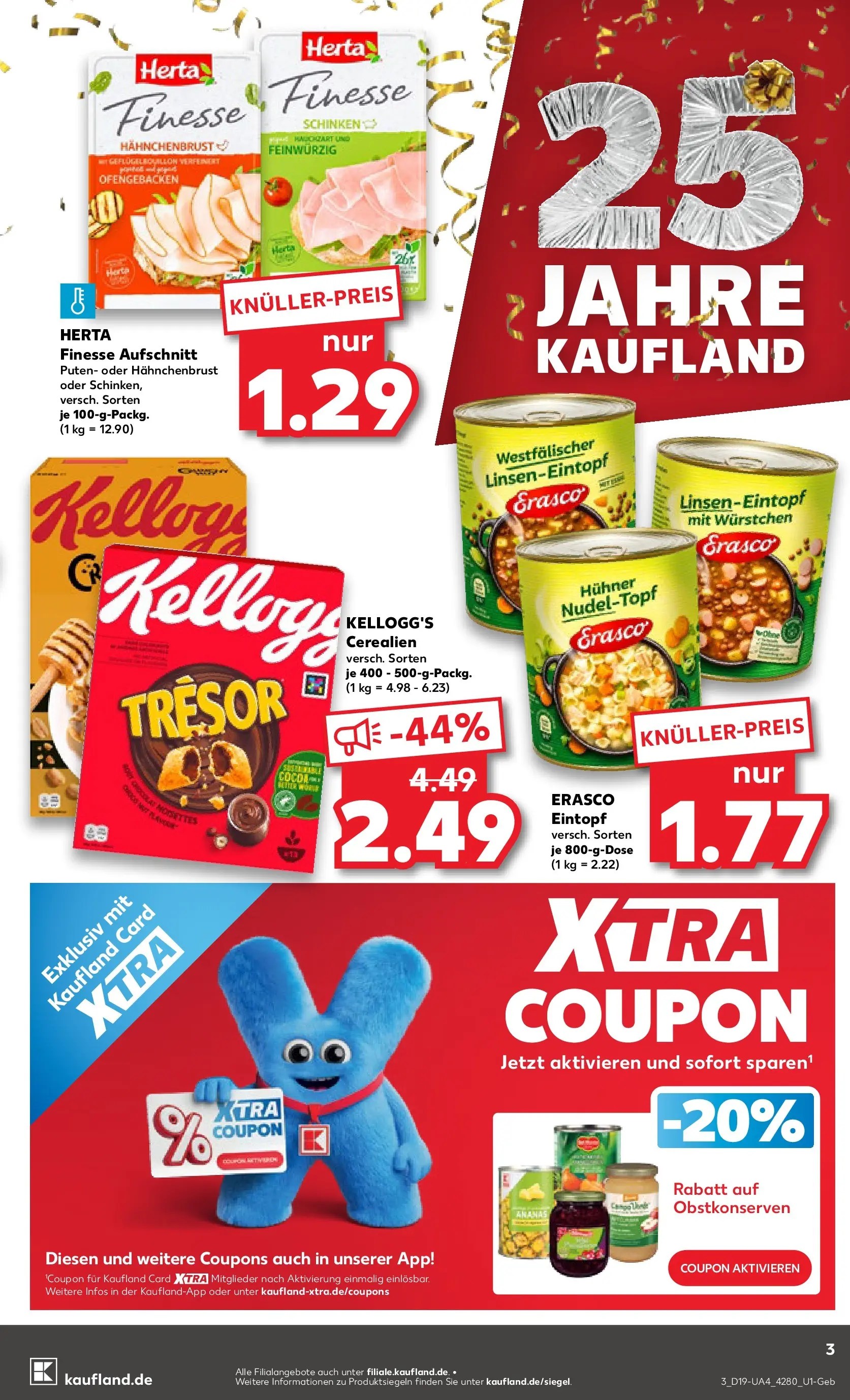 Prospekt Kaufland ab 04.05.2026 » Angebote Online zum Blättern | Seite: 8 | Produkte: Ananas, Kellogg's, Herta finesse, Hahnchenbrust