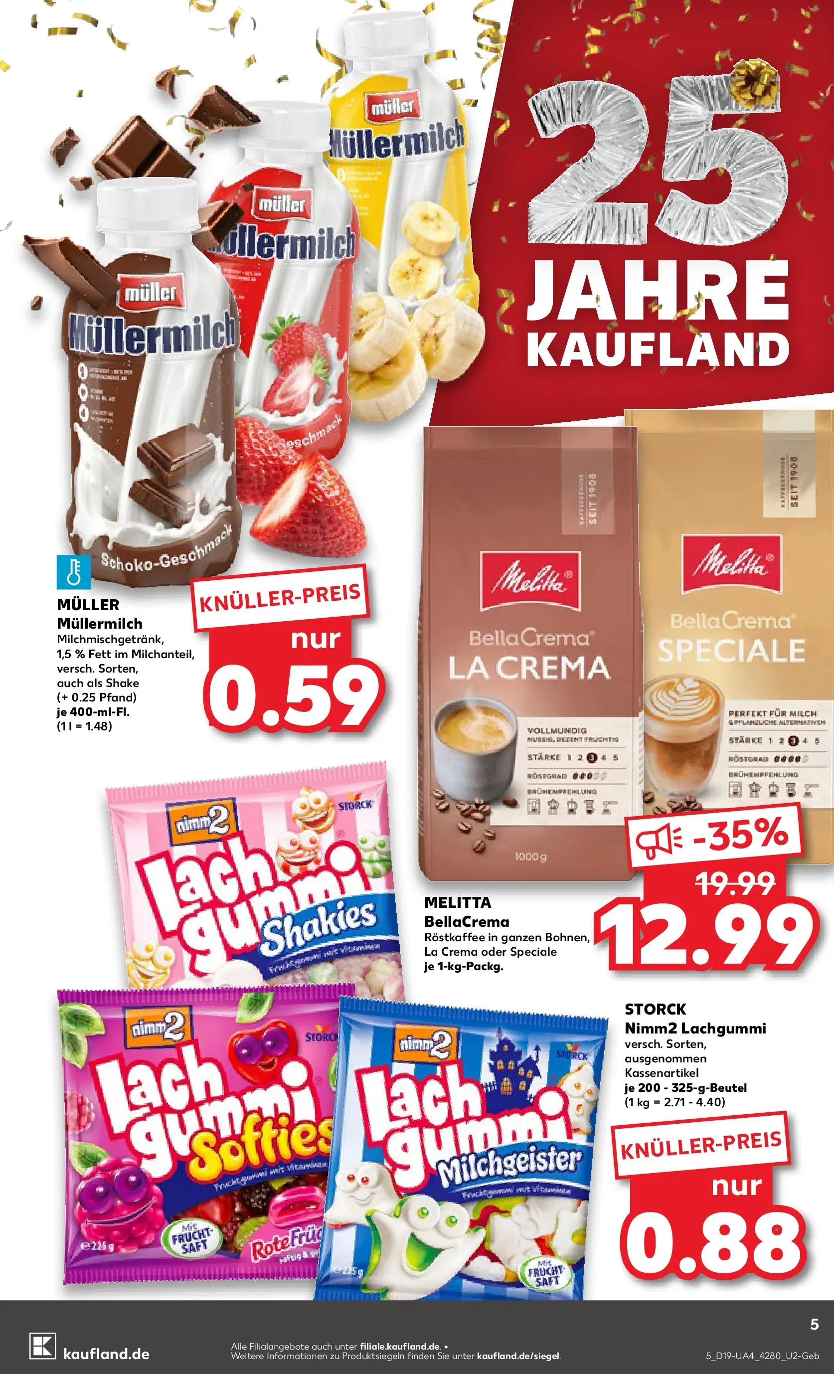 Prospekt Kaufland ab 04.05.2026 » Angebote Online zum Blättern | Seite: 10 | Produkte: Melitta, Milch, Müllermilch, Saft